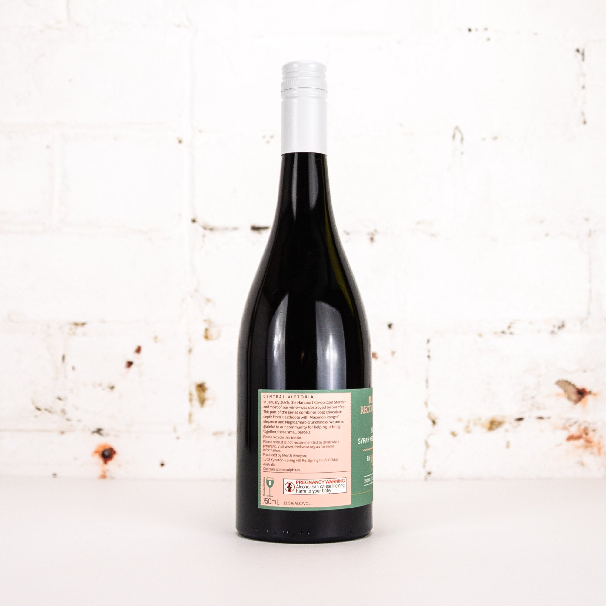 Merth - Bushfire Recovery Syrah Negroamaro 750ml