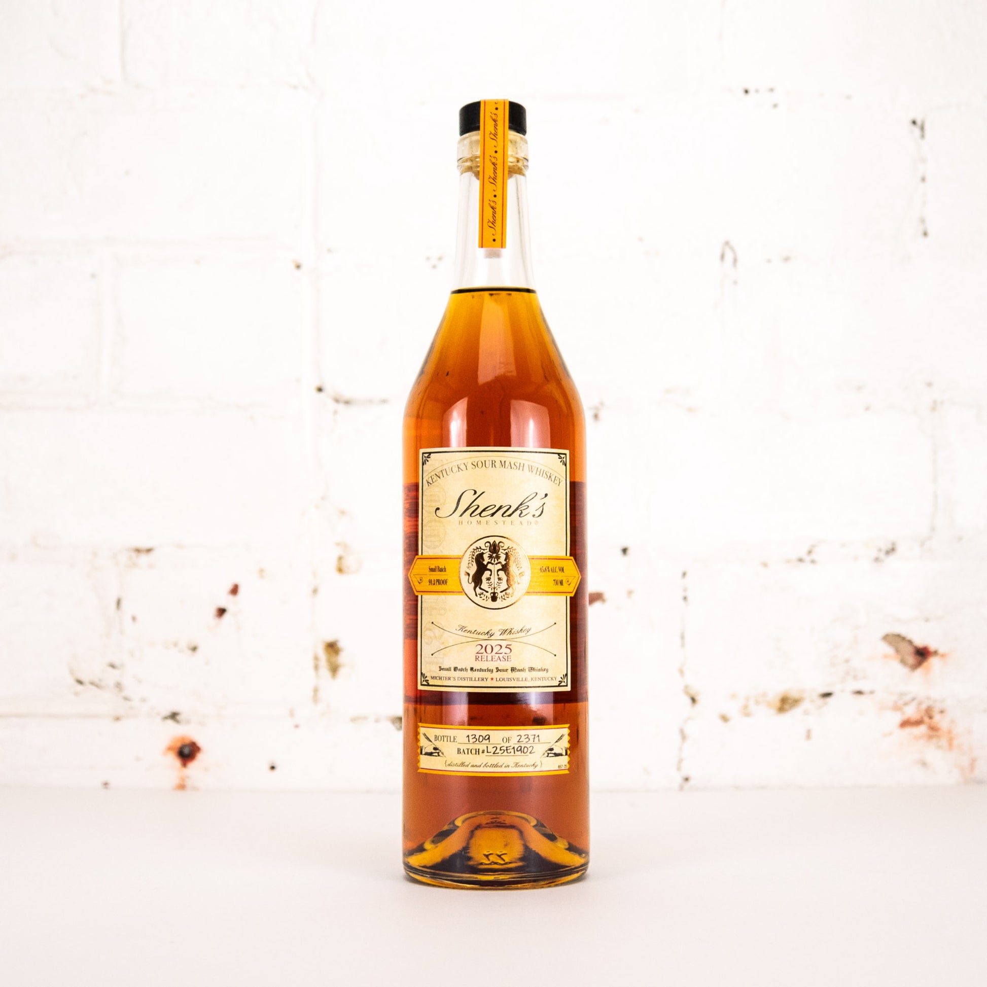 Shenk's Homestead - Sour Mash Whiskey 2025 Release 700ml
