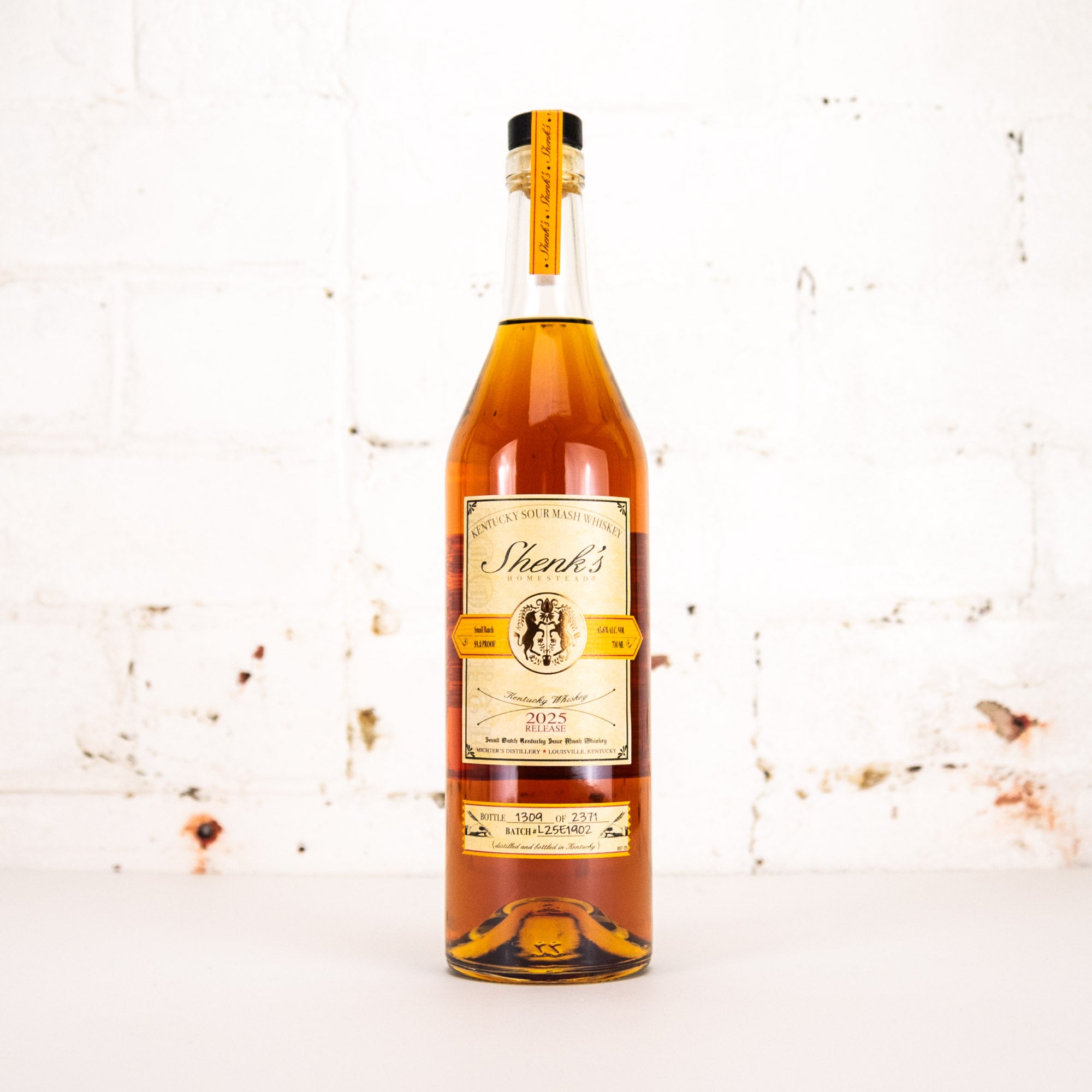 Shenk's Homestead - Sour Mash Whiskey 2025 Release 700ml