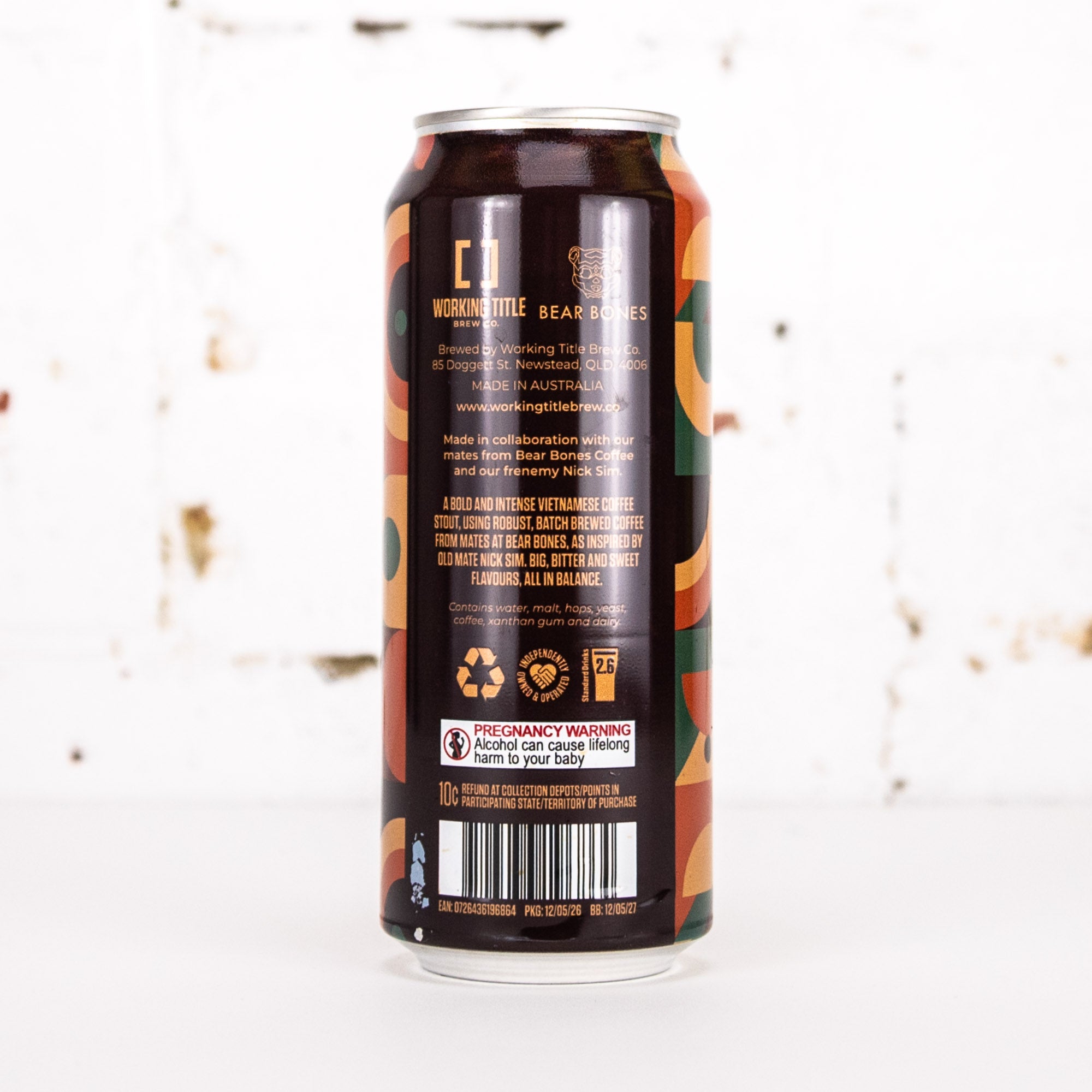 Working Title - Good Morning Vietnam Coffee Stout