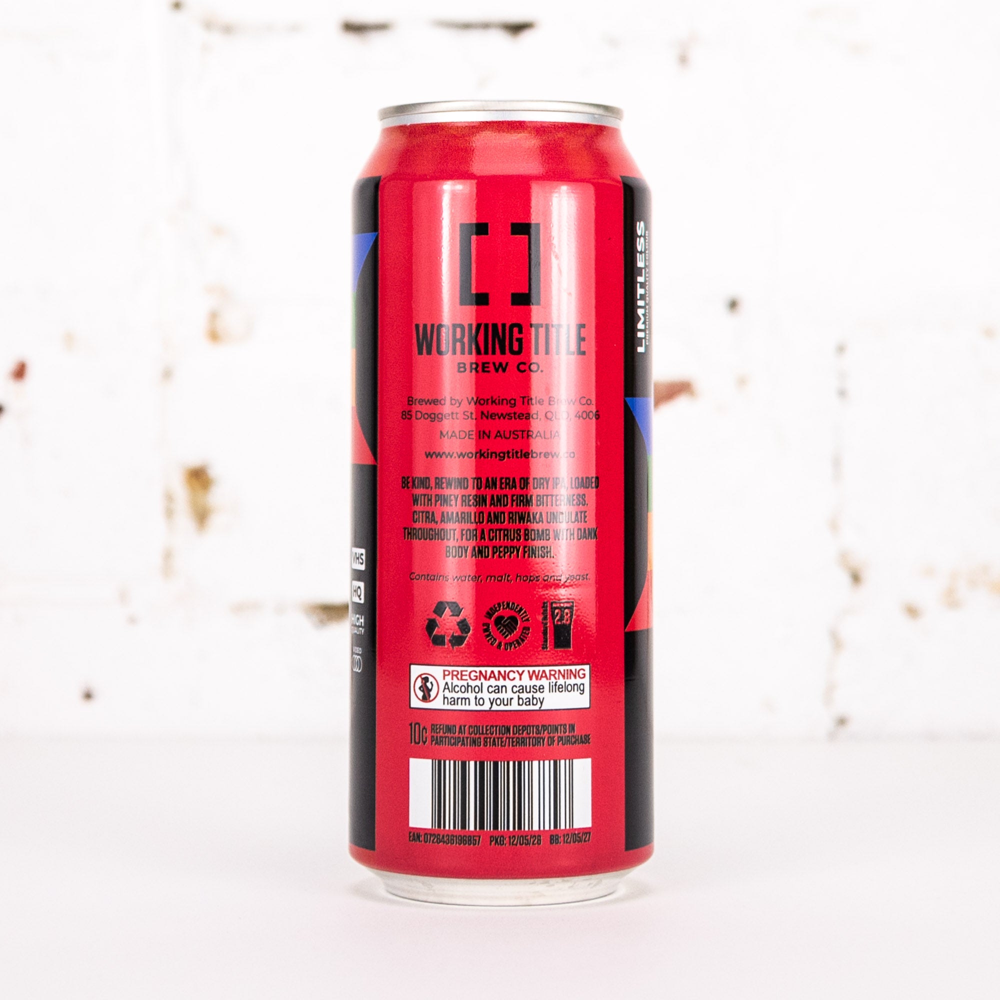 Working Title - VHS West Coast IPA