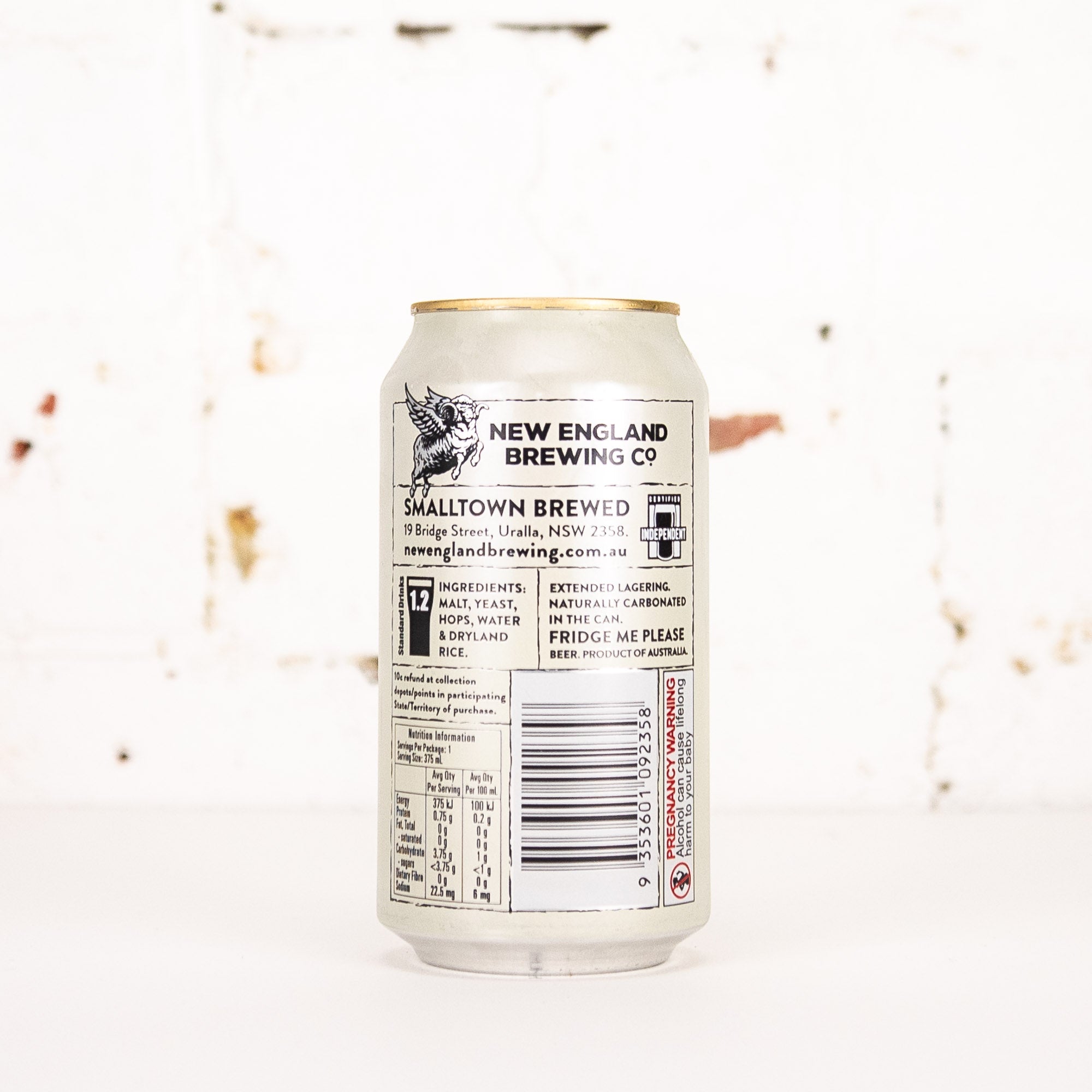 New England - RAMM XDry Low Carb Rice Lager