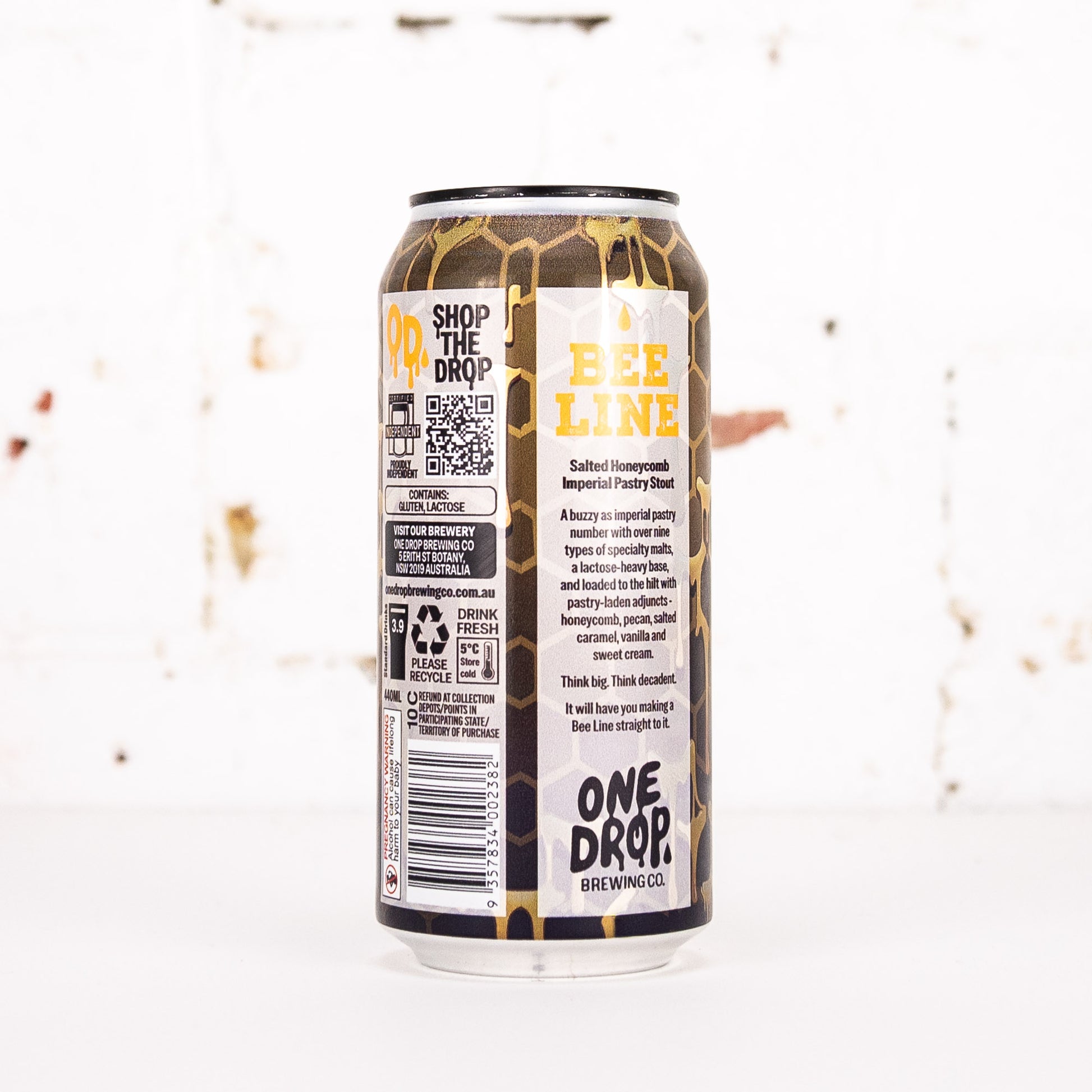 One Drop - Bee Line Salted Honeycomb Imperial Pastry Stout