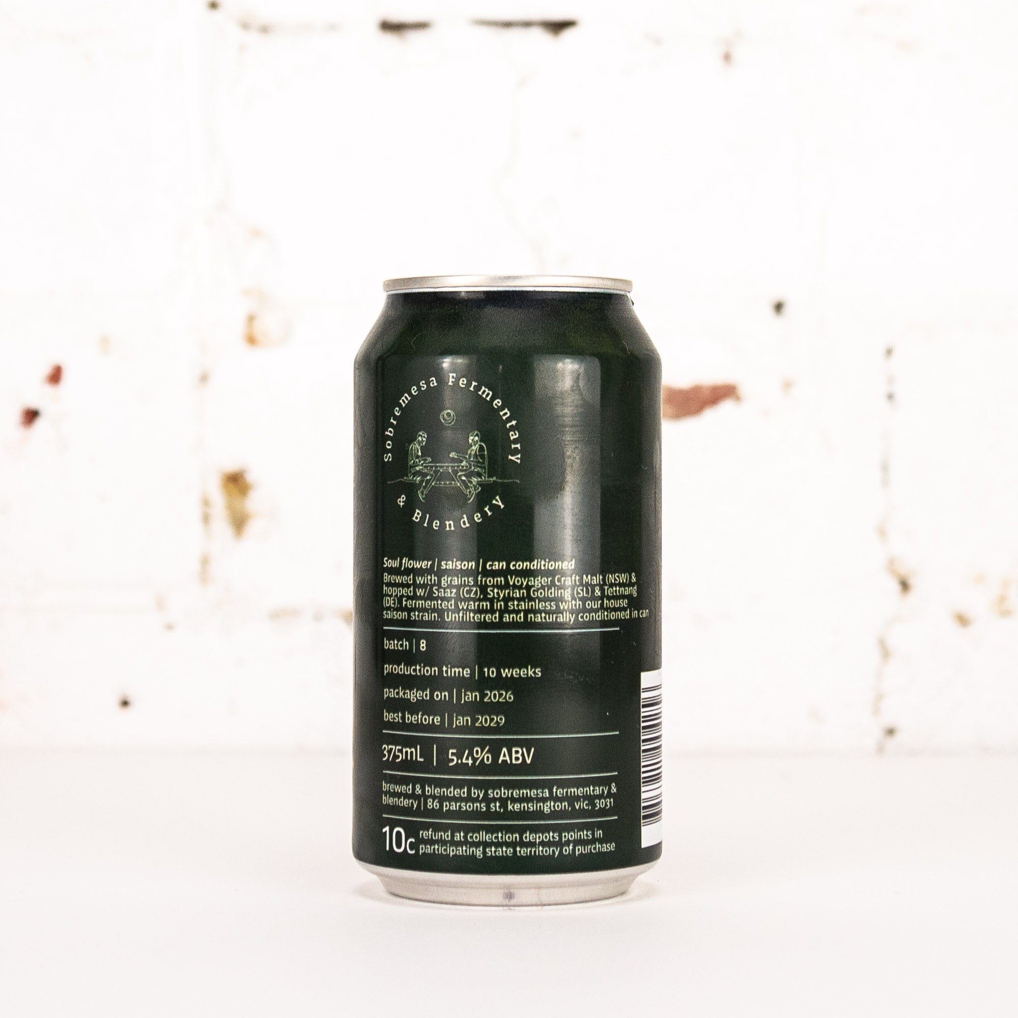 Sobremesa - Soul Flower Stainless Aged Saison