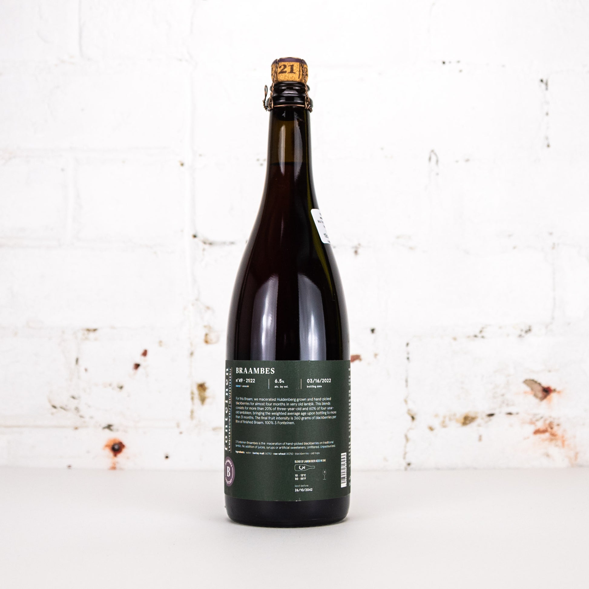 3 Fonteinen - Braambes Oogst 21/22 No49 750ml