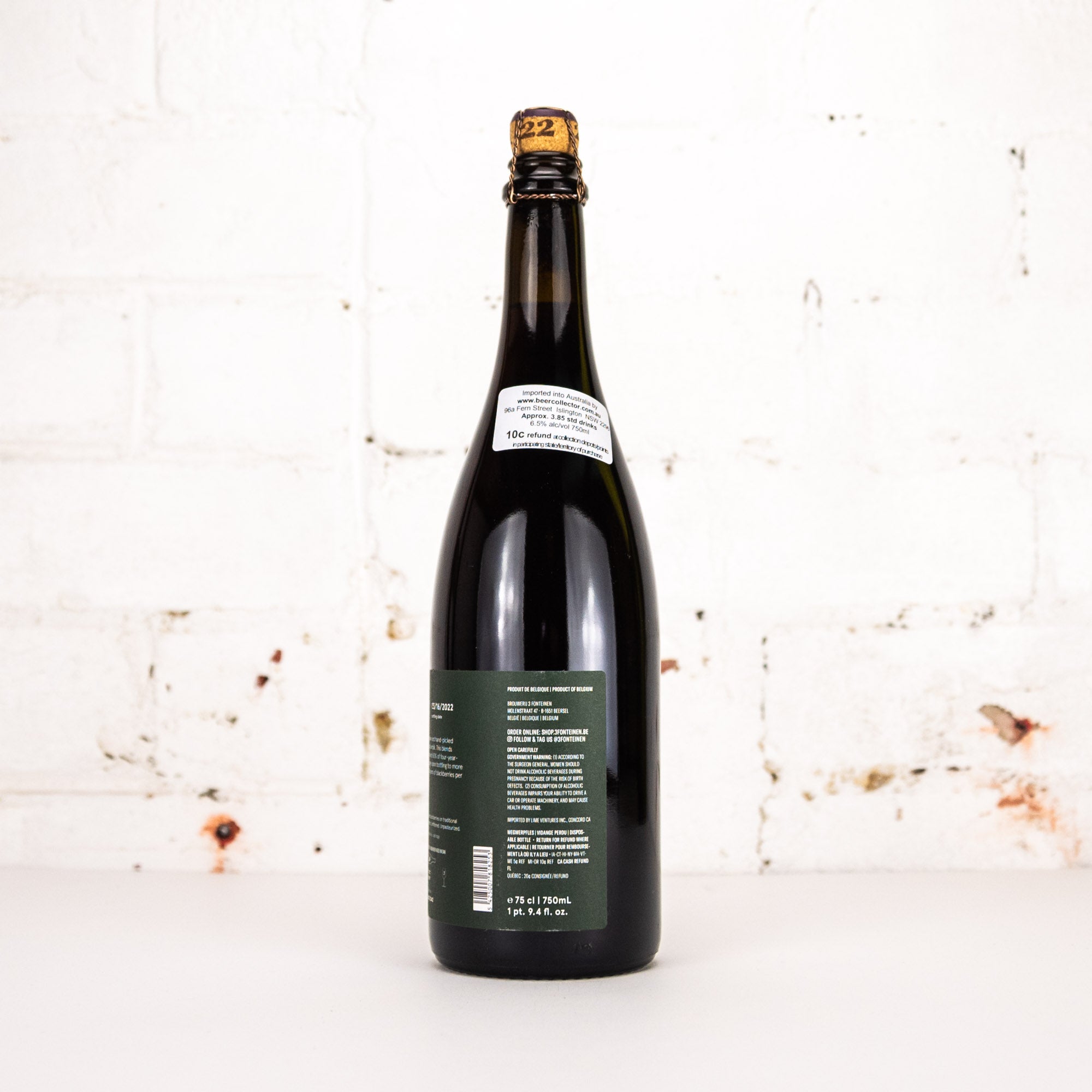 3 Fonteinen - Braambes Oogst 21/22 No49 750ml