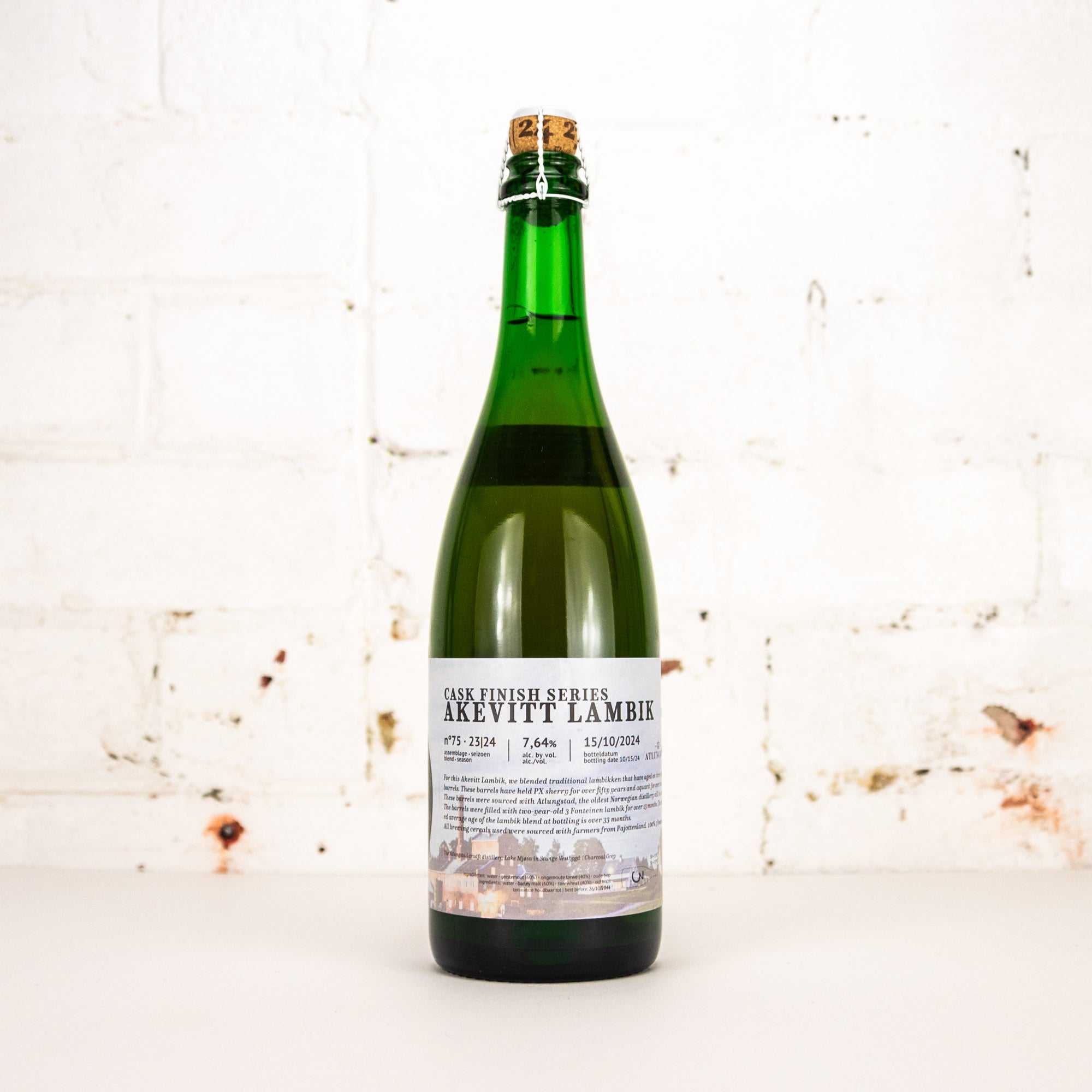 3 Fonteinen - Cask Finish: Akevitt 23/24 No75 750ml
