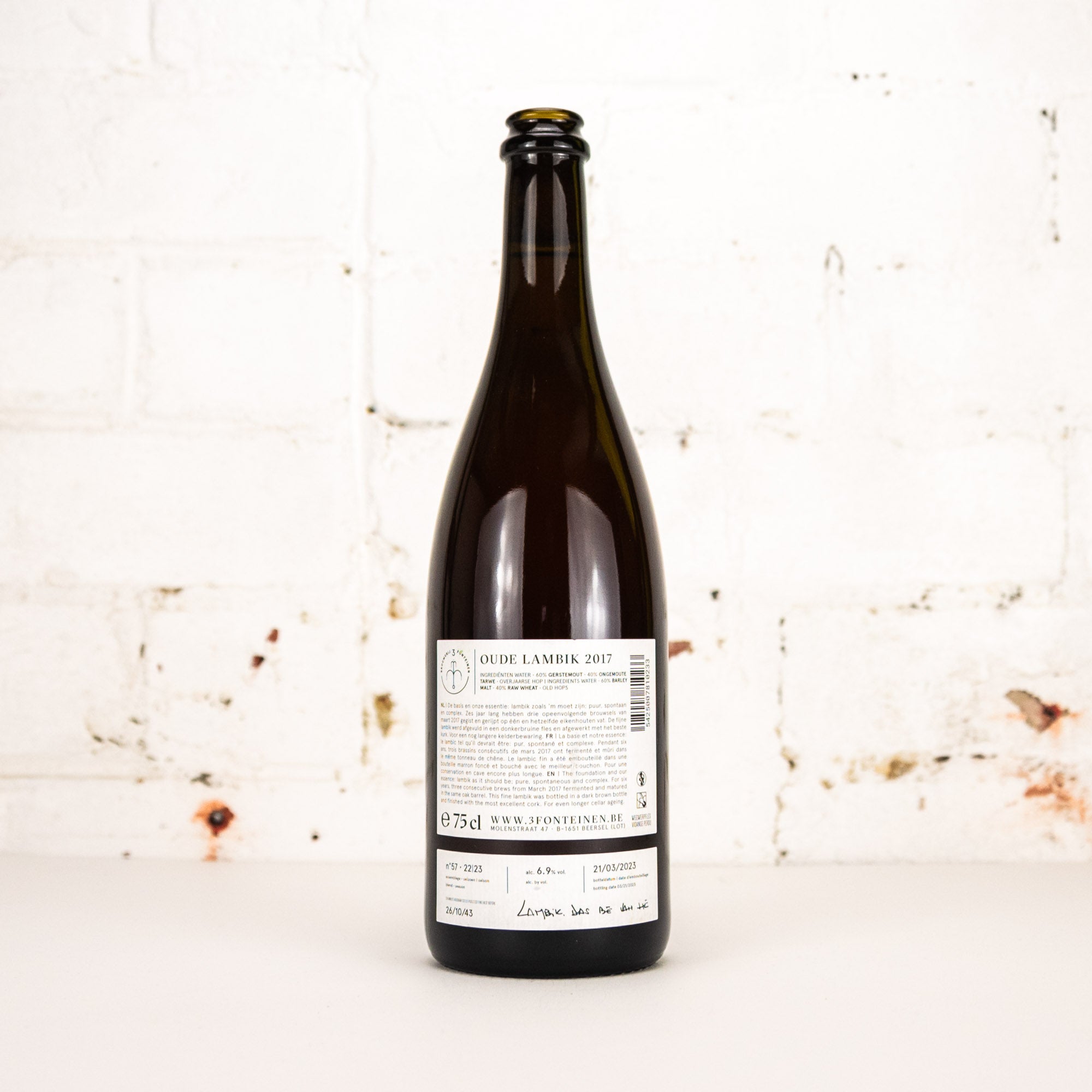 3 Fonteinen - Oude Lambik 2017 22/23 No57 750ml