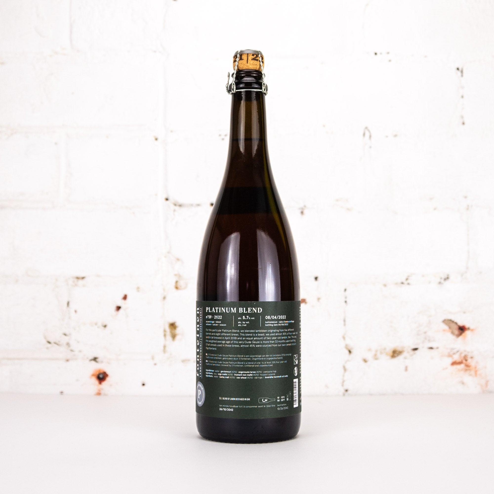 3 Fonteinen - Platinum Blend 21/22 No59 750ml