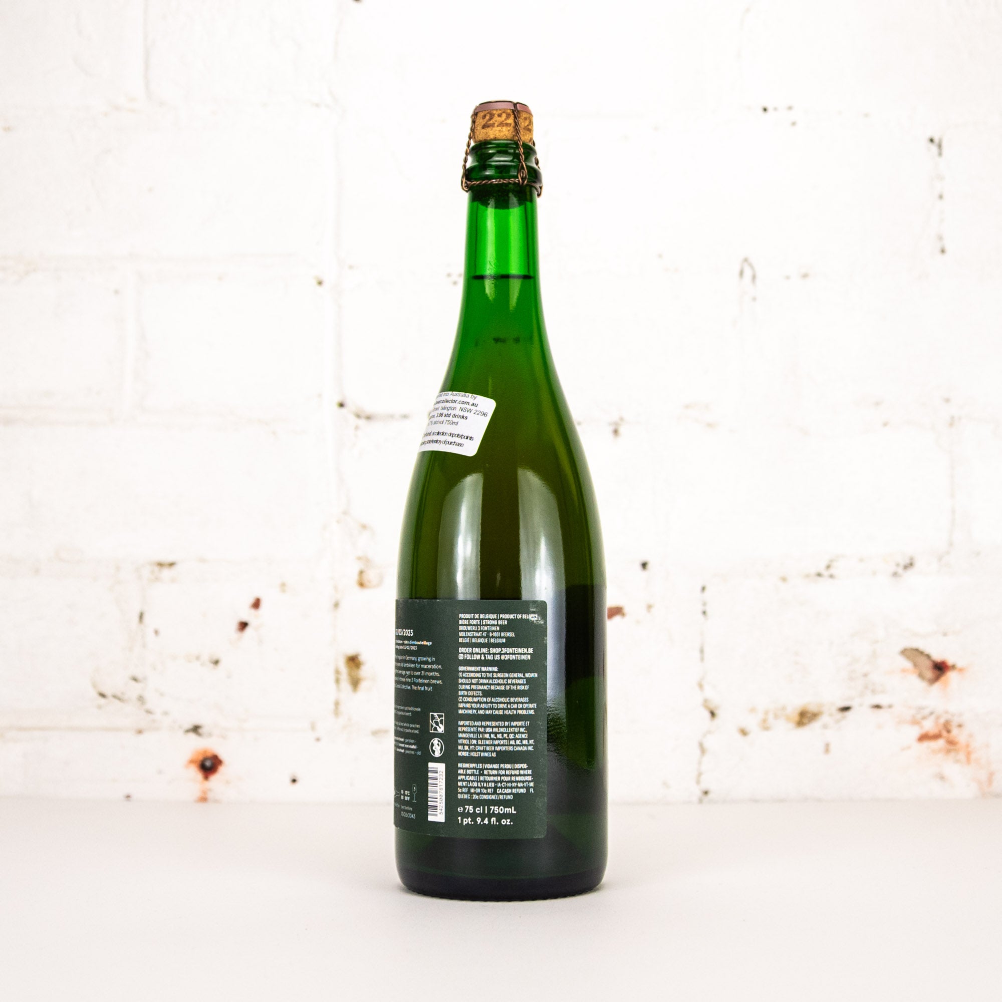 3 Fonteinen - Wijnbergperzik 22/23 No52 750ml