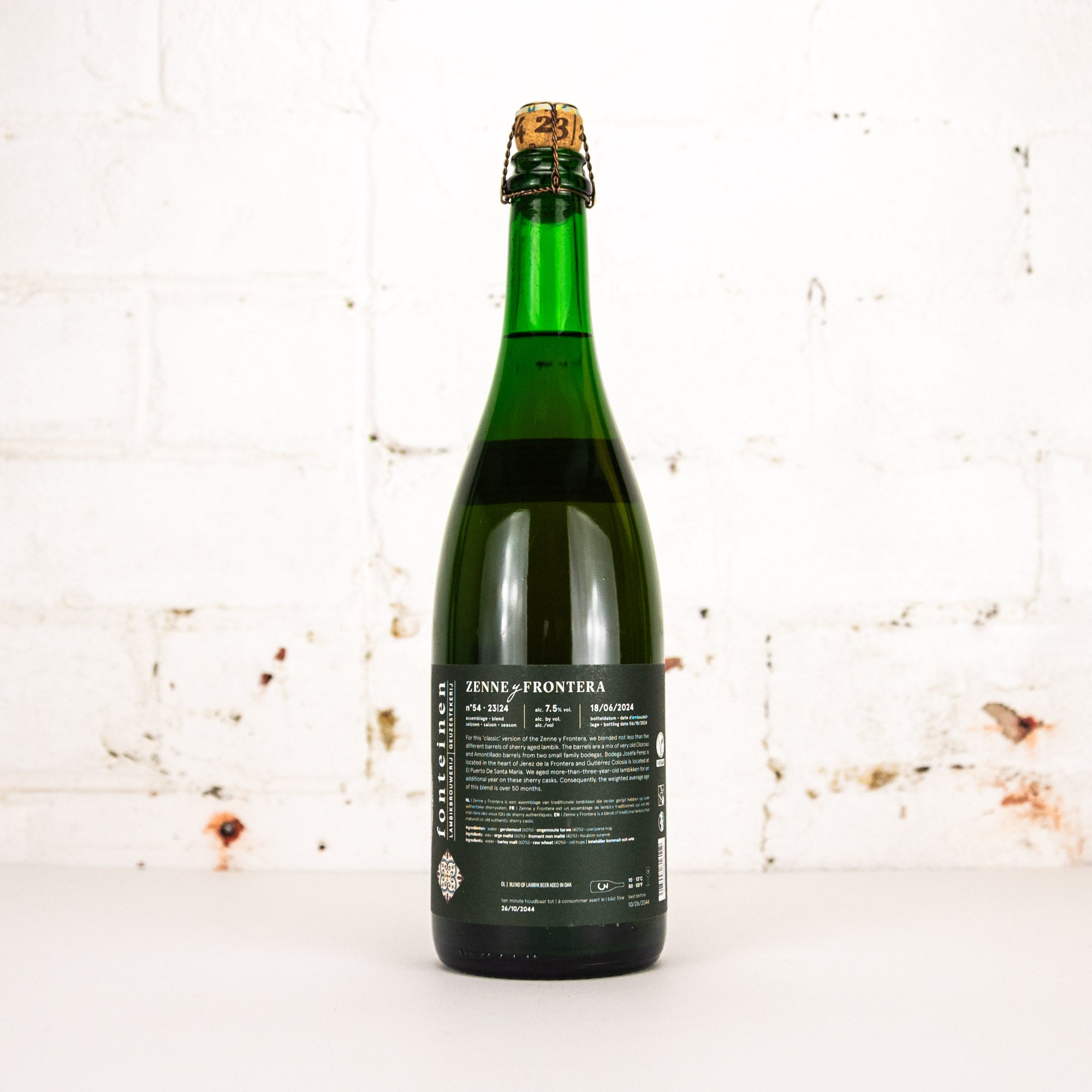 3 Fonteinen - Zenne Y Frontera 23/24 No54 750ml