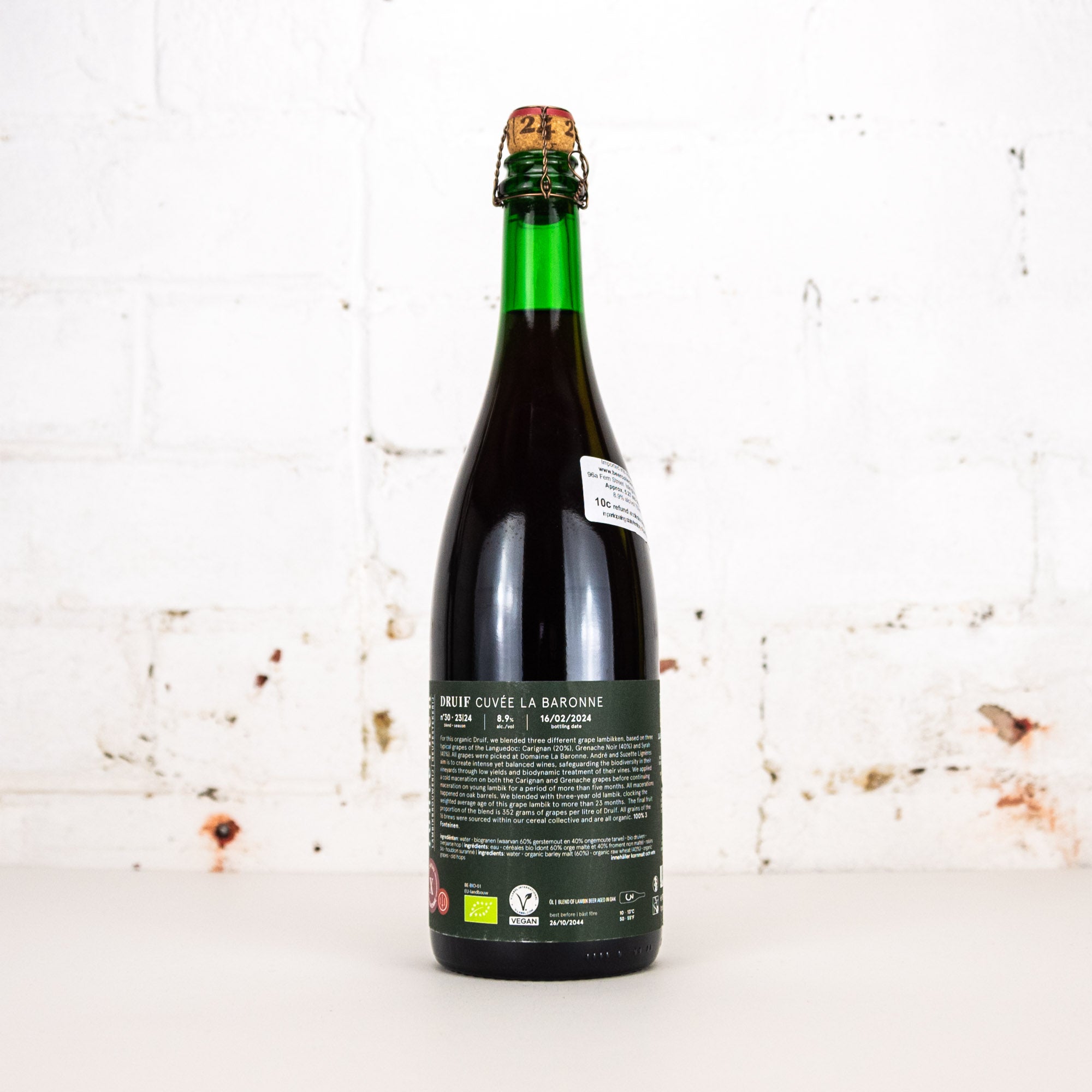 3 Fonteinen x Château La Baronne - 'Druif Cuvee La Baronne' 23/24 No30 750ml