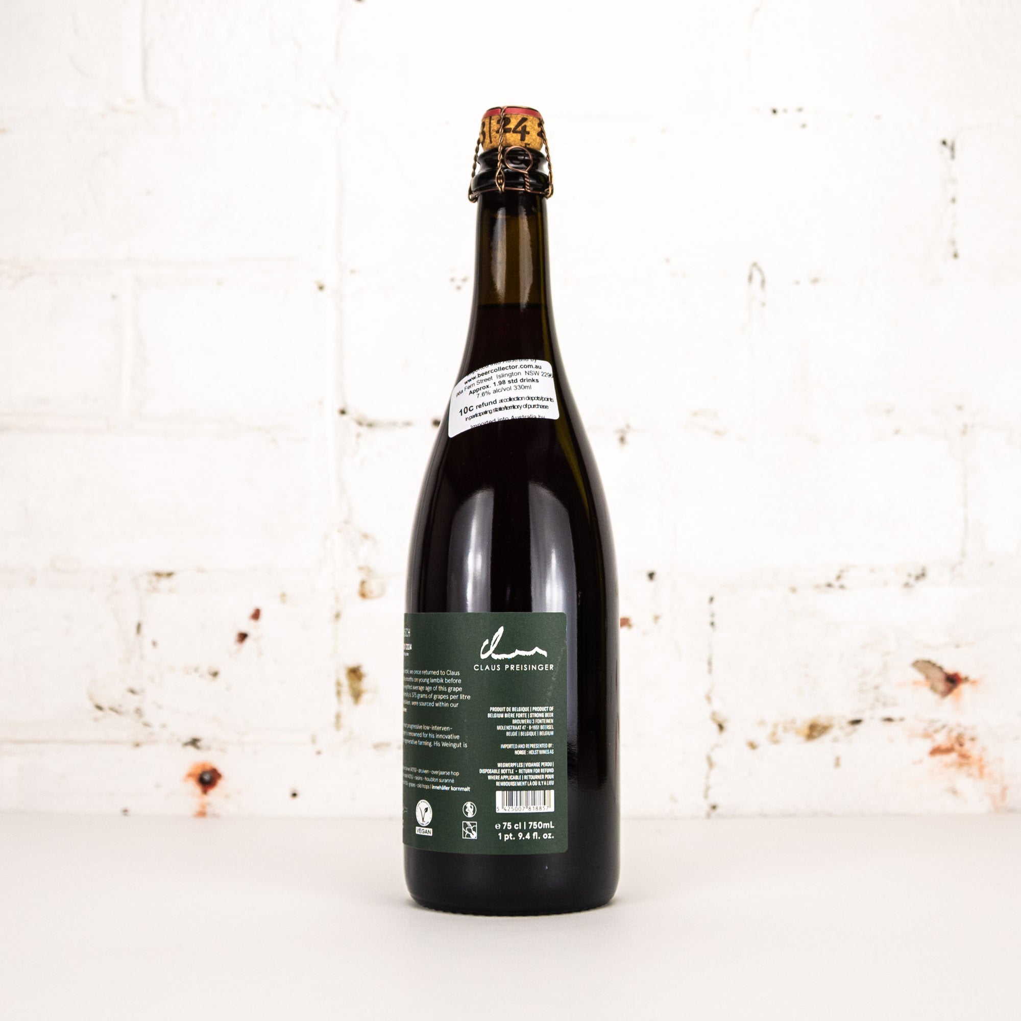 3 Fonteinen x Claus Preisinger - Druif Blaufrankisch 23/24 No20 750ml