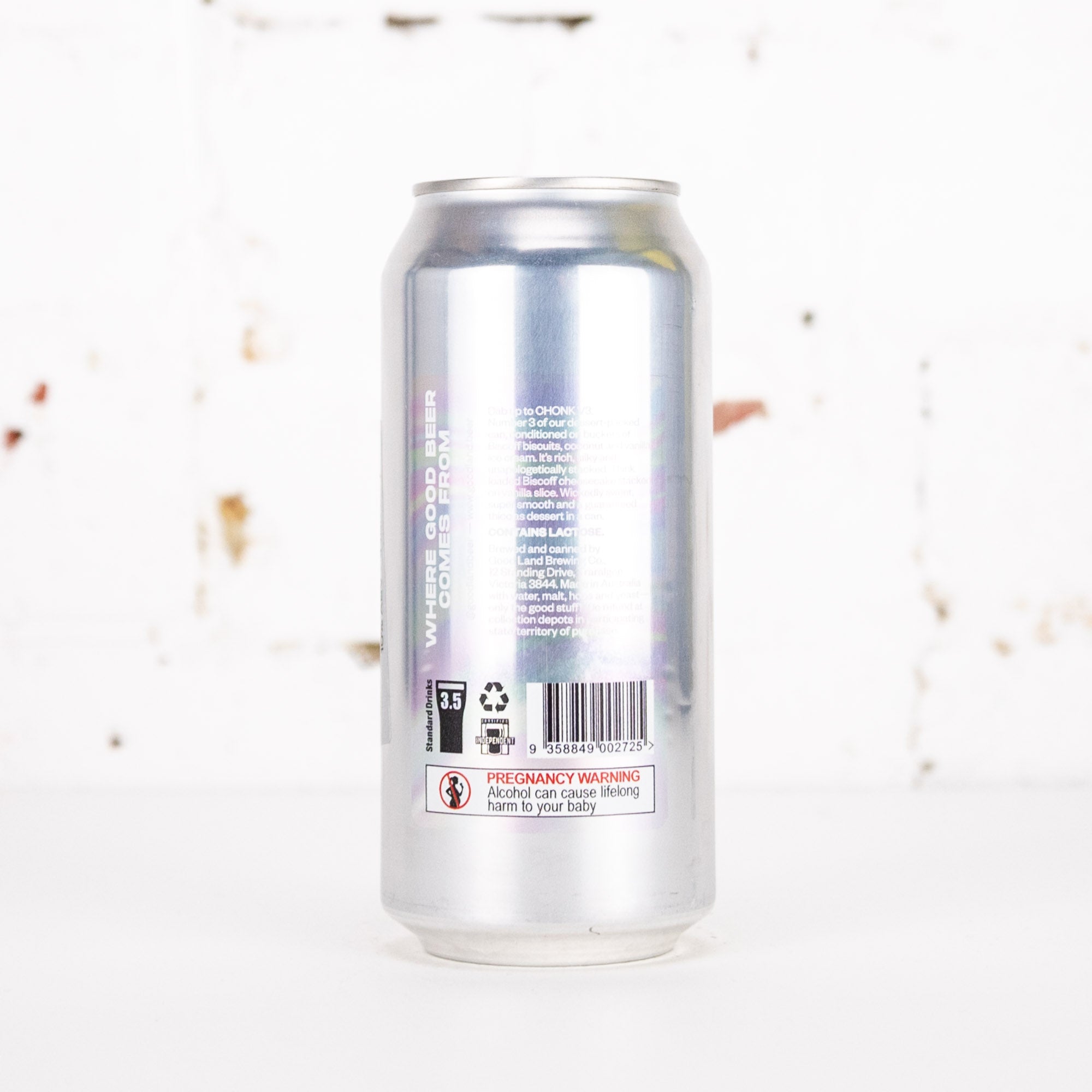 Good Land - Chonk V3 Biscoff & Vanilla Slice Pastry Stout