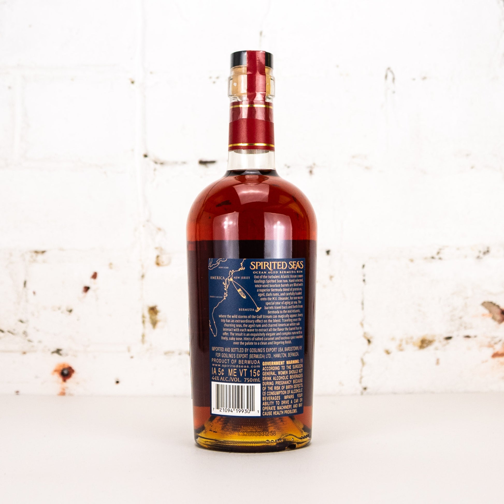 Goslings - Spirited Seas Ocean Aged Bermuda Rum 750ml