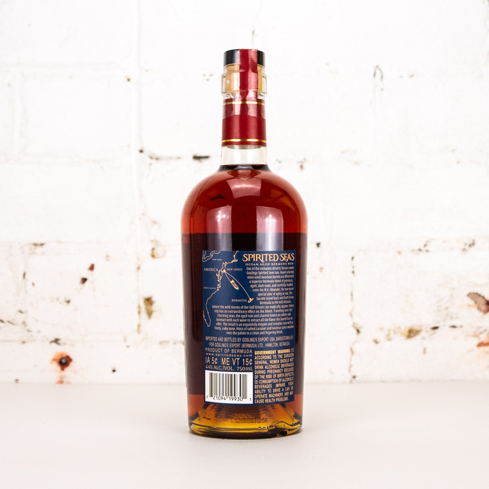 Goslings - Spirited Seas Ocean Aged Bermuda Rum 750ml