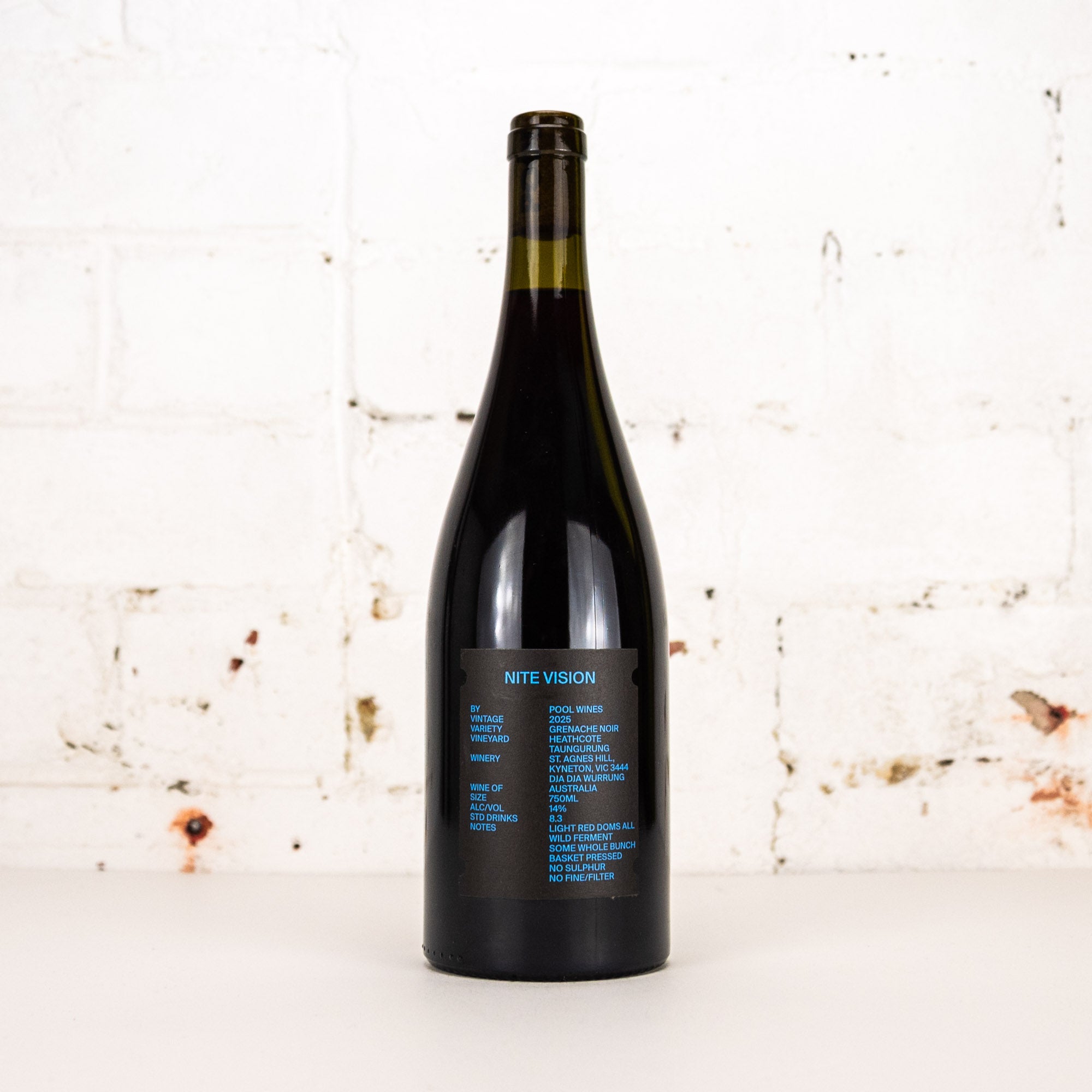 Pool Wines - Nite Vision Grenache Noir 750ml