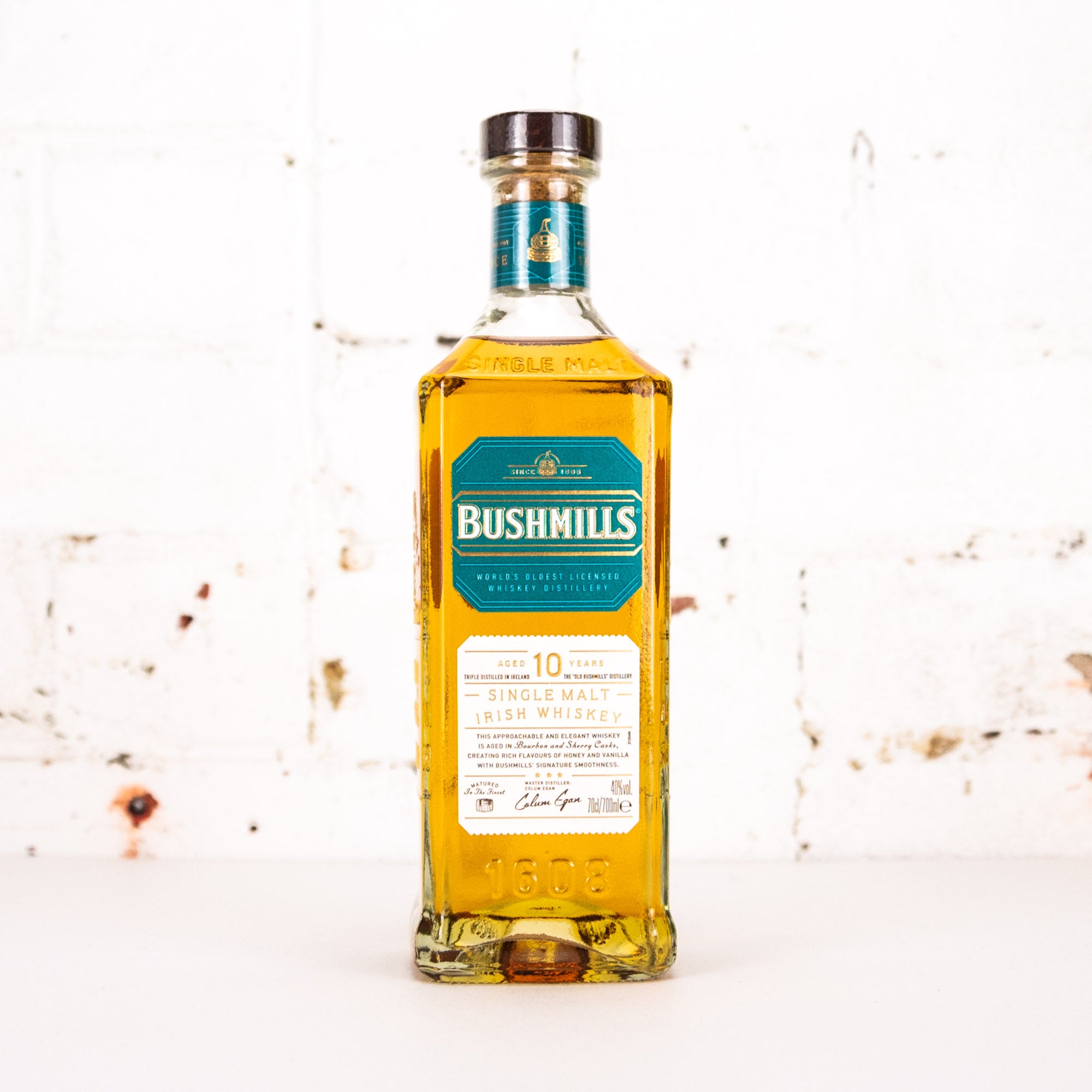 Bushmills - 10 Year Single Malt Irish Whiskey 700ml