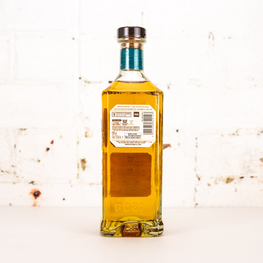 Bushmills - 10 Year Single Malt Irish Whiskey 700ml