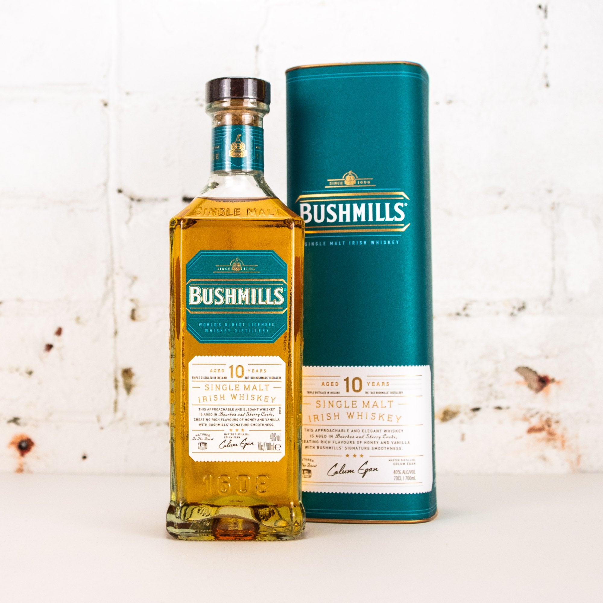 Bushmills - 10 Year Single Malt Irish Whiskey 700ml
