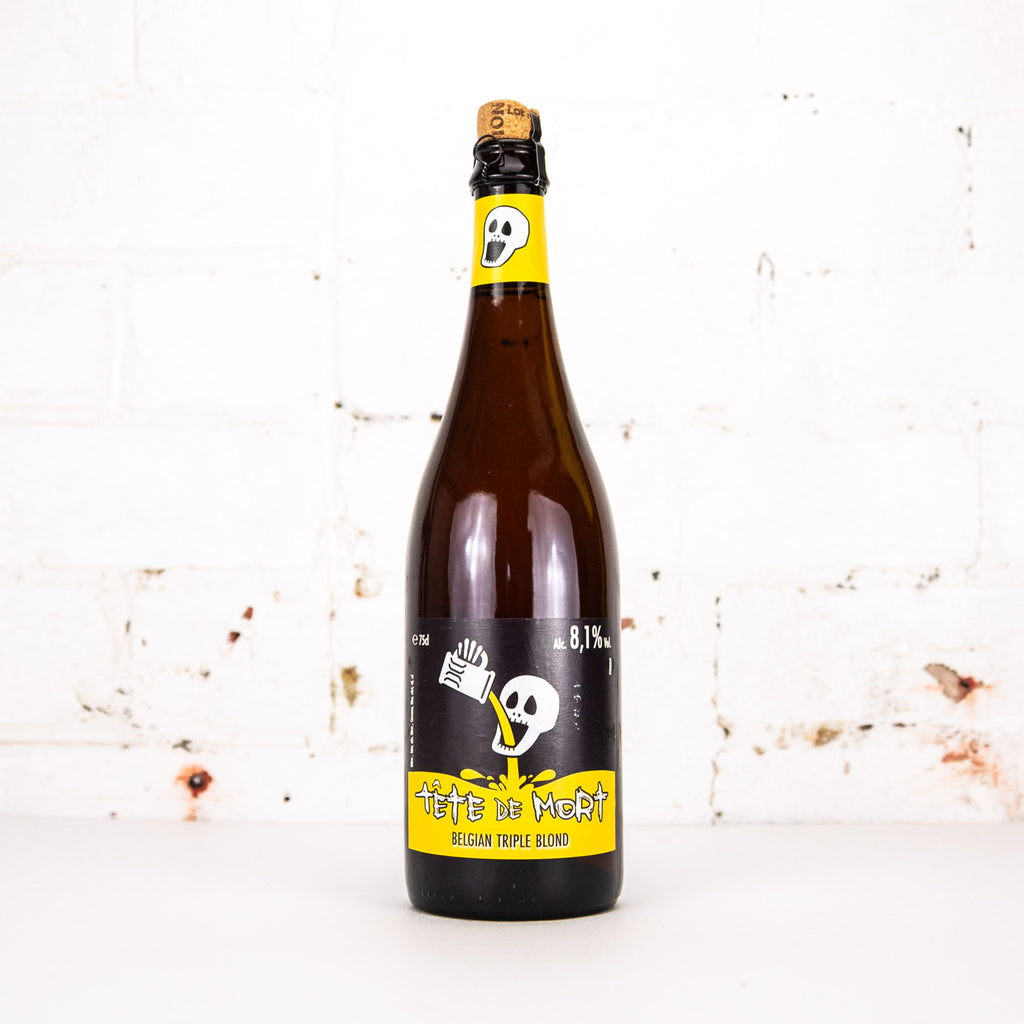 Brasserie du Bocq - Tete de Mort Triple Blonde 750ml