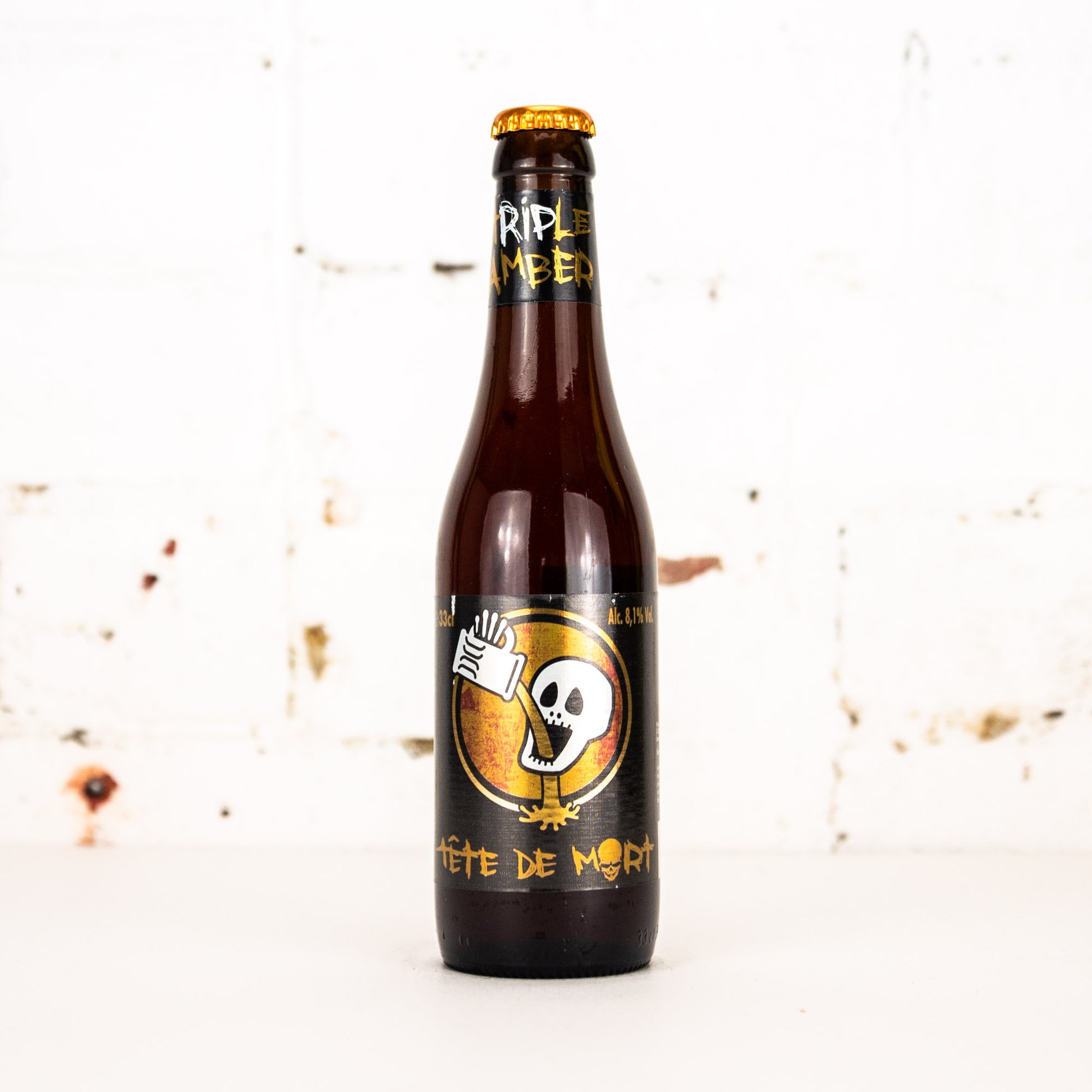 Brasserie du Bocq - Tete de Mort Triple Amber 330ml