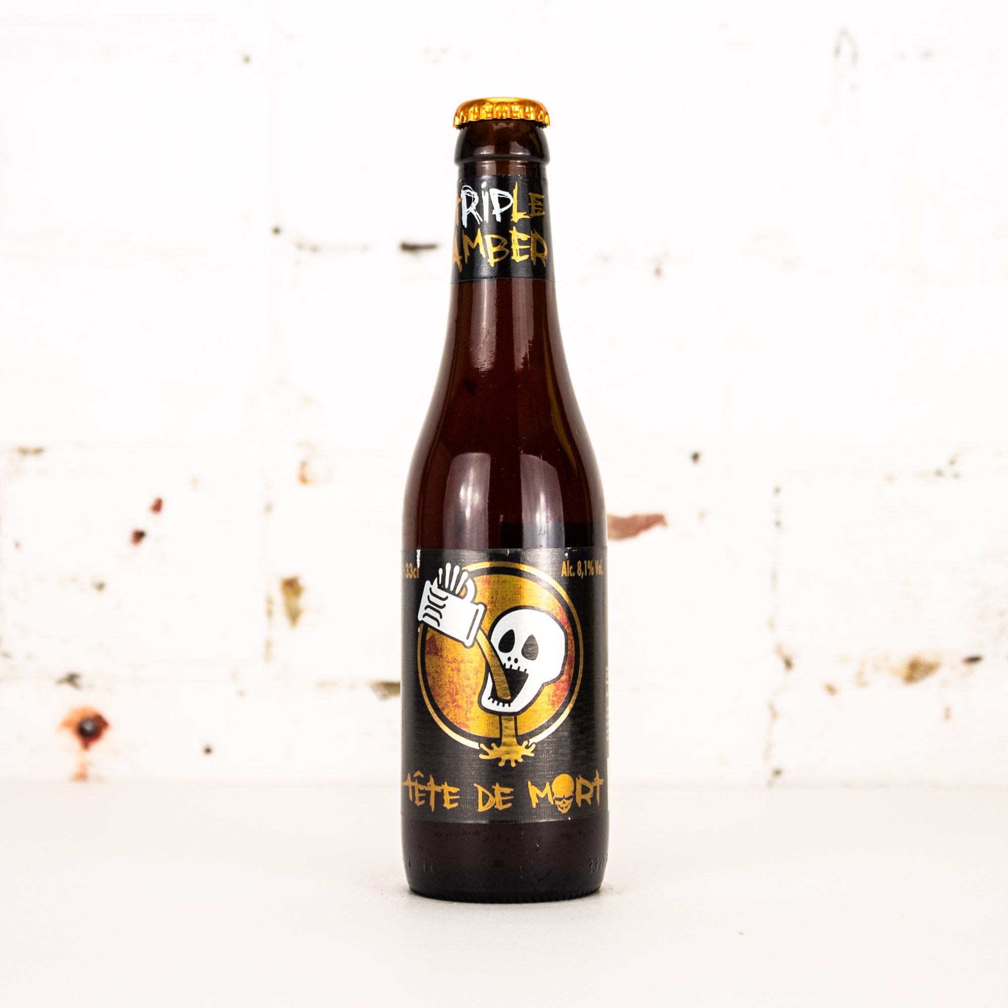 Brasserie du Bocq - Tete de Mort Triple Amber 330ml