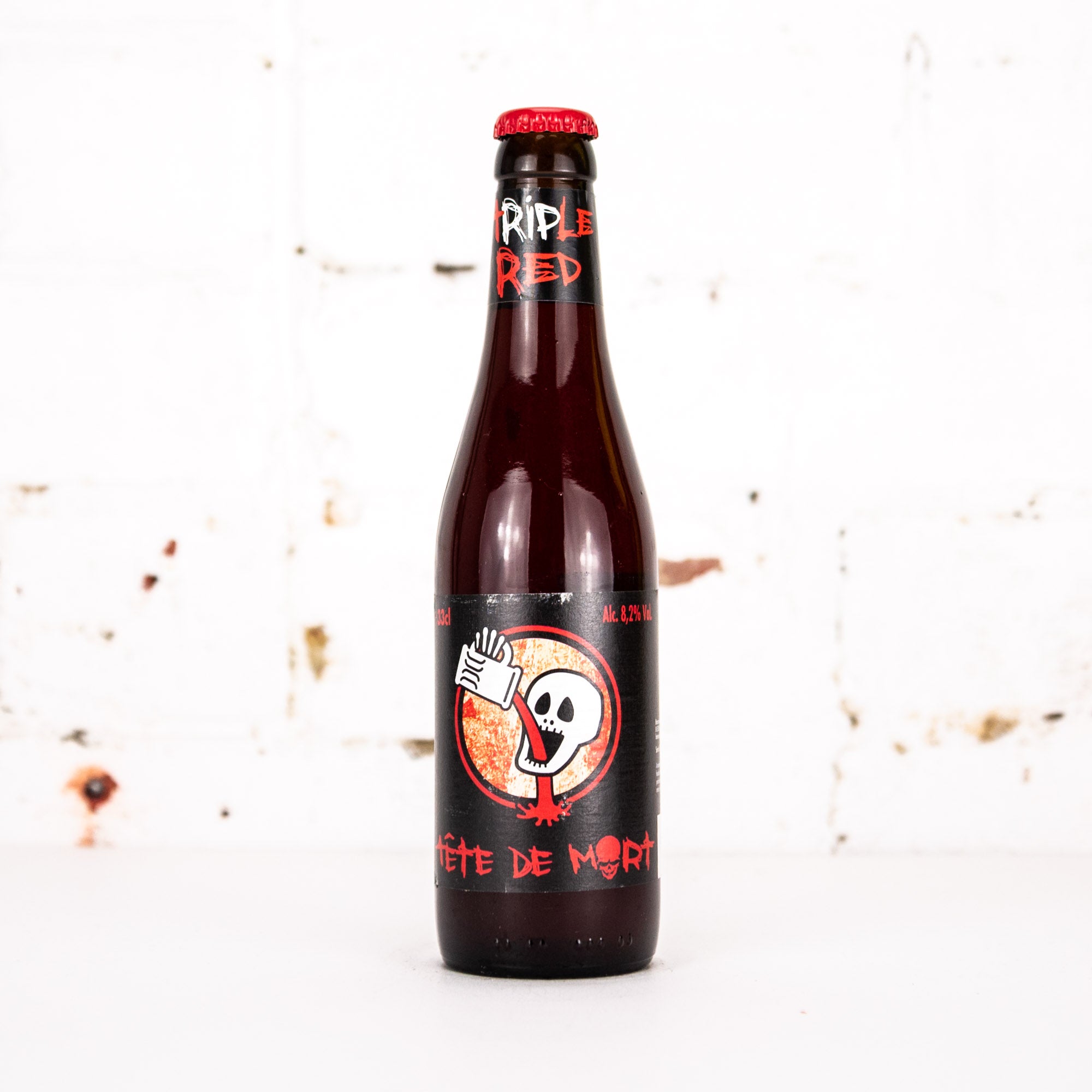 Brasserie du Bocq - Tete de Mort Triple Red 330ml