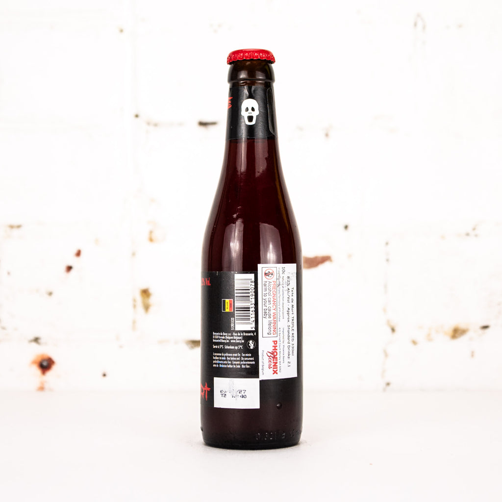 Brasserie du Bocq - Tete de Mort Triple Red 330ml