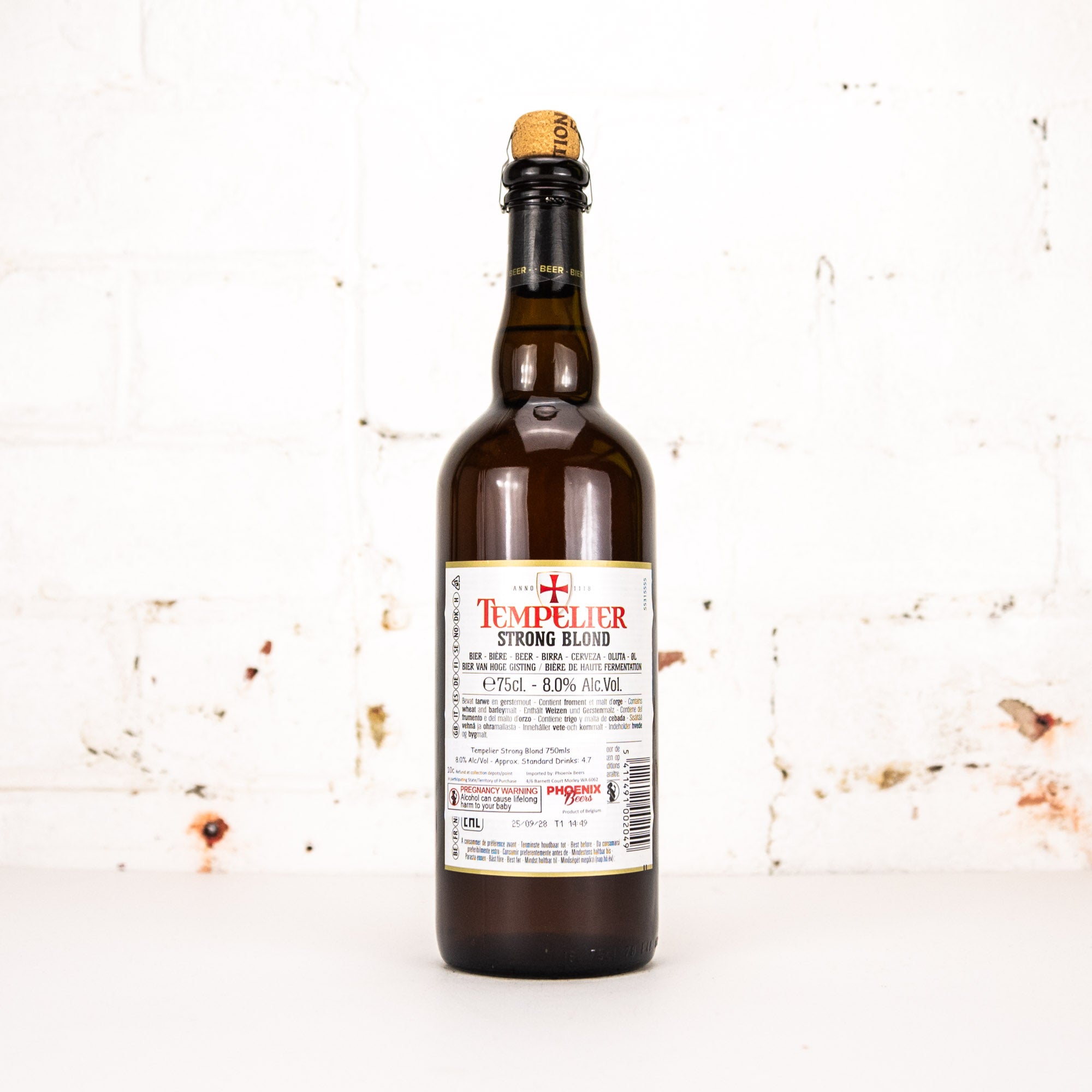 Corsendonk - Tempelier Strong Blonde 750ml