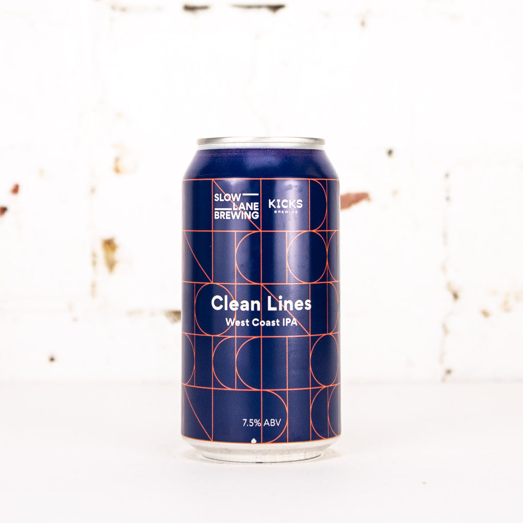 Slow Lane x Kicks - 'Clean Lines' West Coast IPA