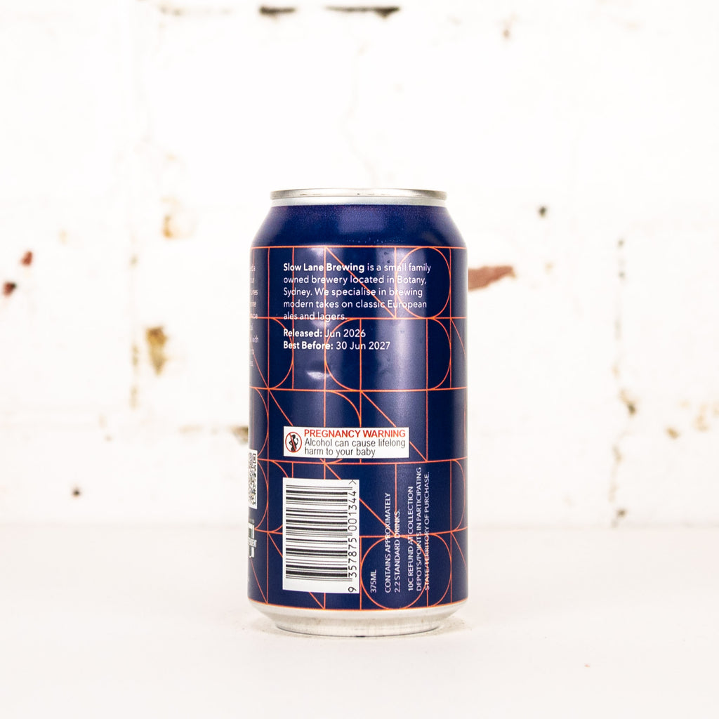 Slow Lane x Kicks - 'Clean Lines' West Coast IPA
