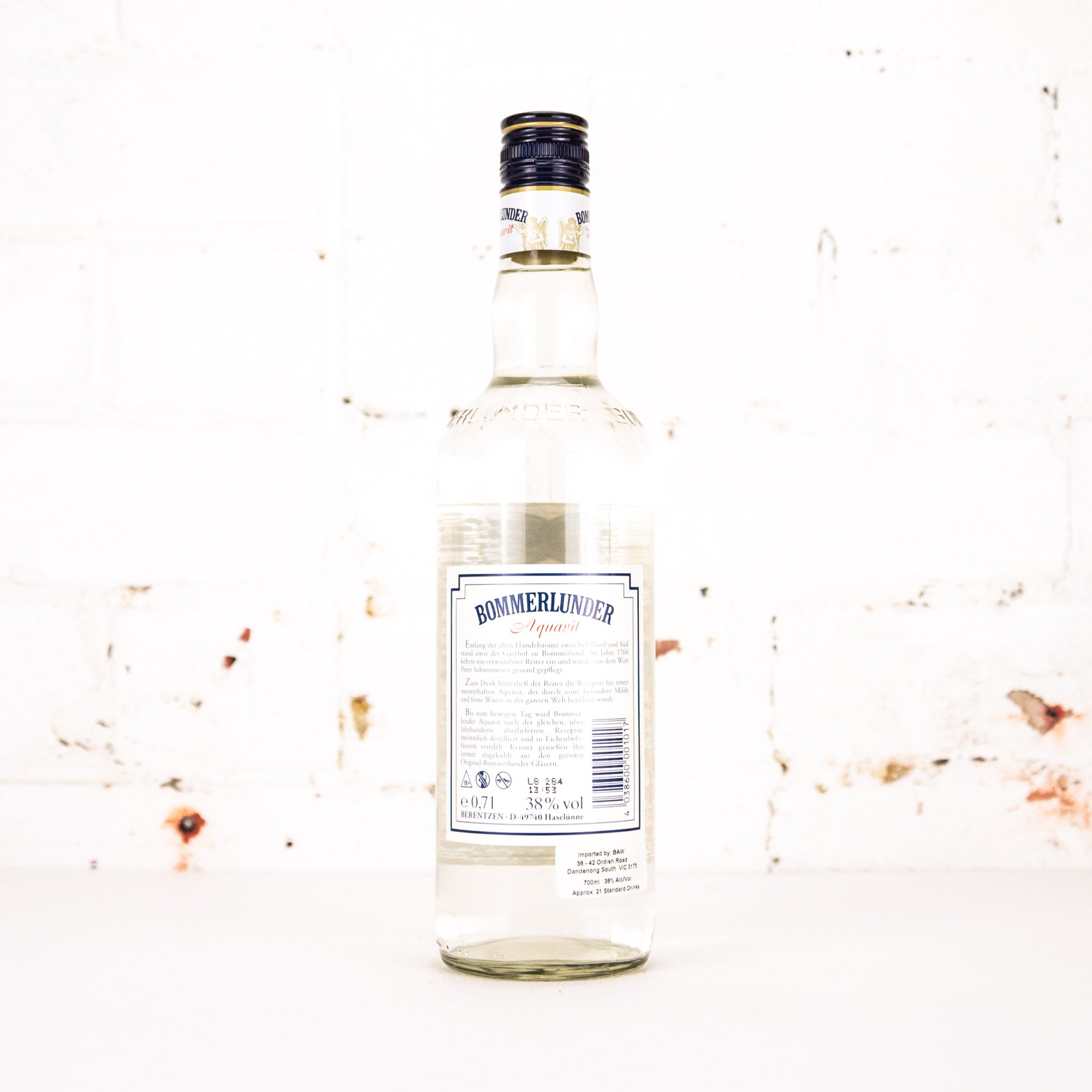 Bommerlunder - Aquavit 1760 700ml