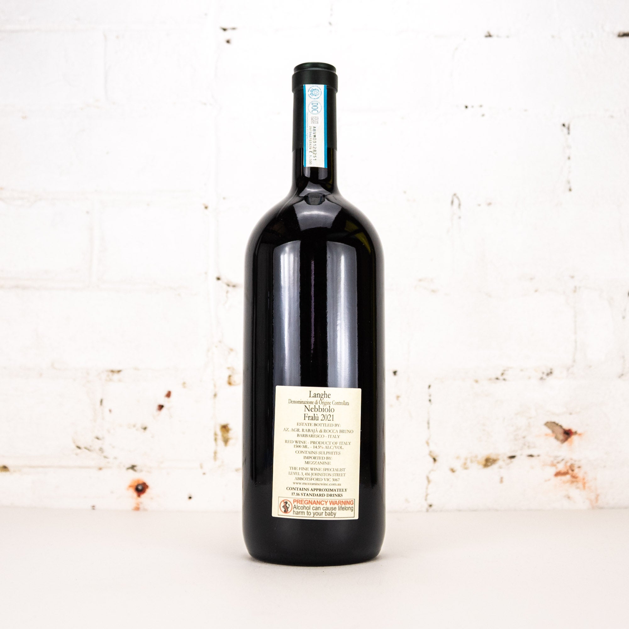 Bruno Rocca - Langhe Nebbiolo Fralu 2021 1.5L