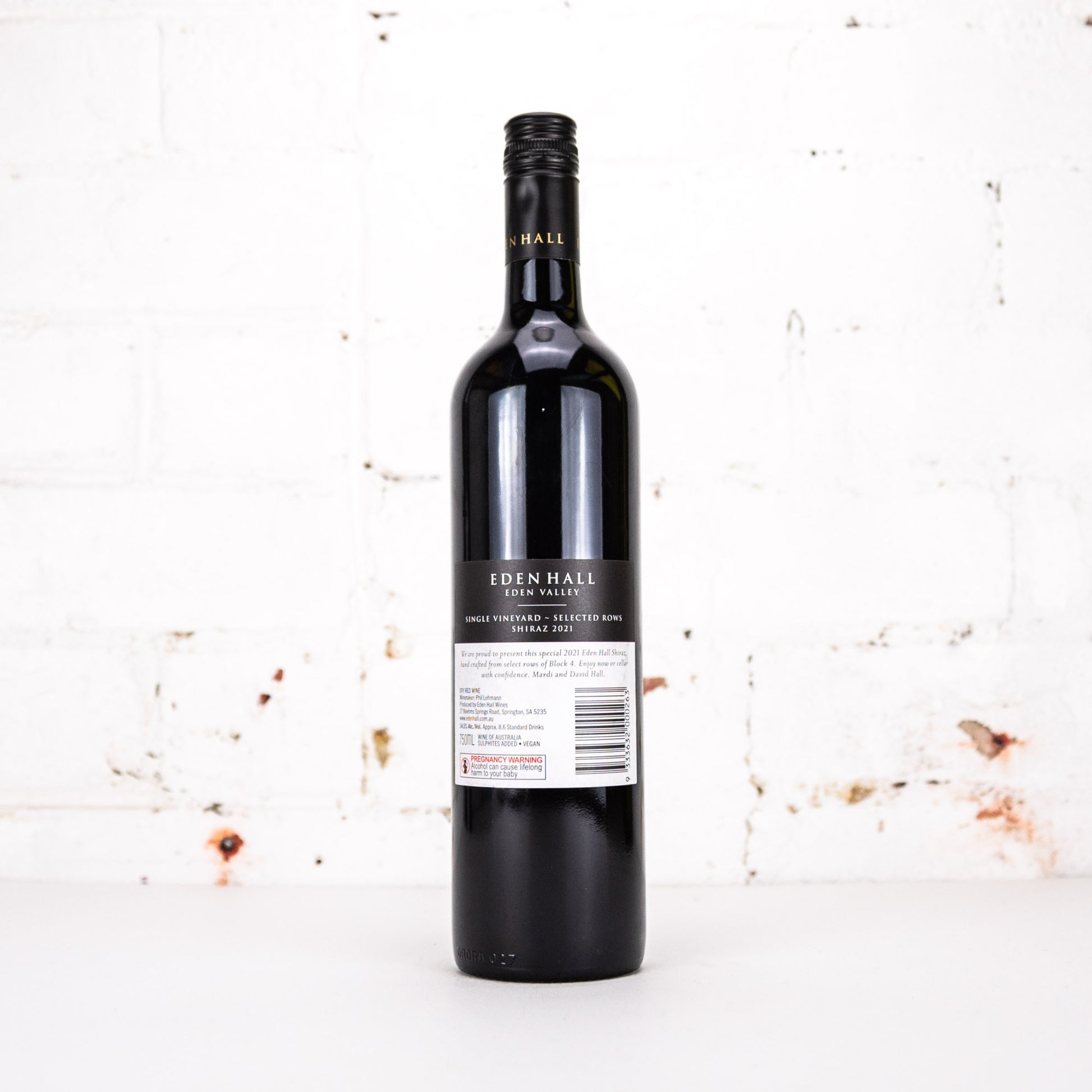 Eden Hall - Block 4 Shiraz 2021 750ml