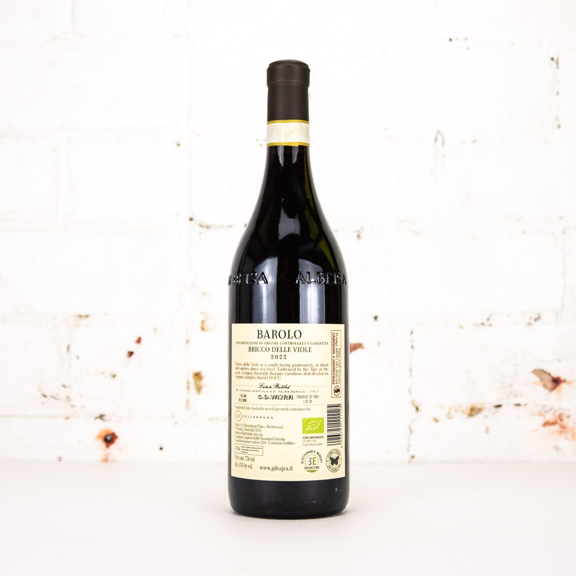 G.D. Vajra - Barolo Bricco delle Viole 2022 750ml