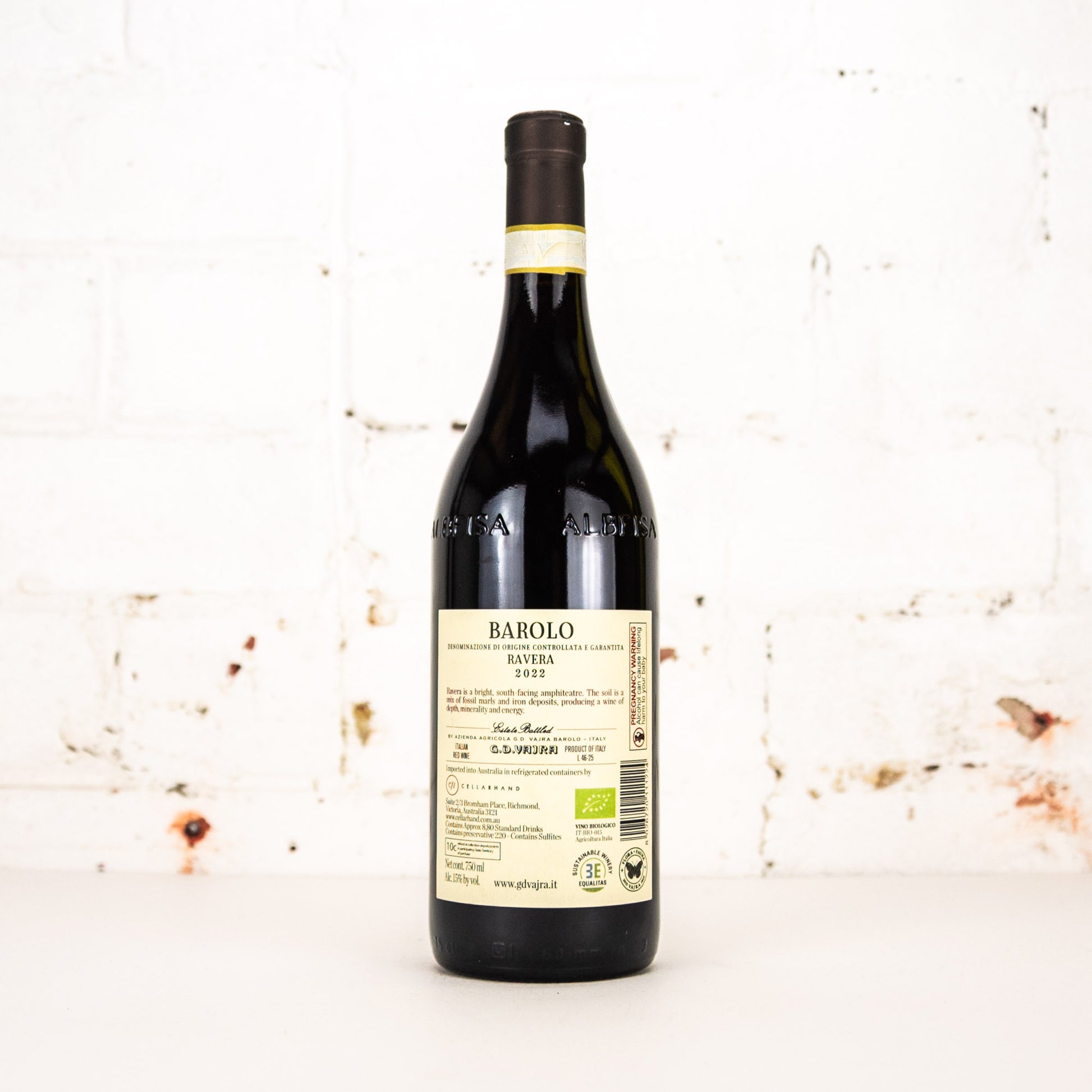 G.D. Vajra - Barolo Ravera 2022 750ml