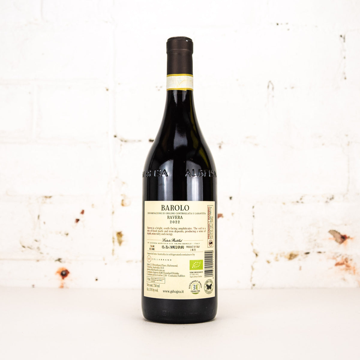 G.D. Vajra - Barolo Ravera 2022 750ml