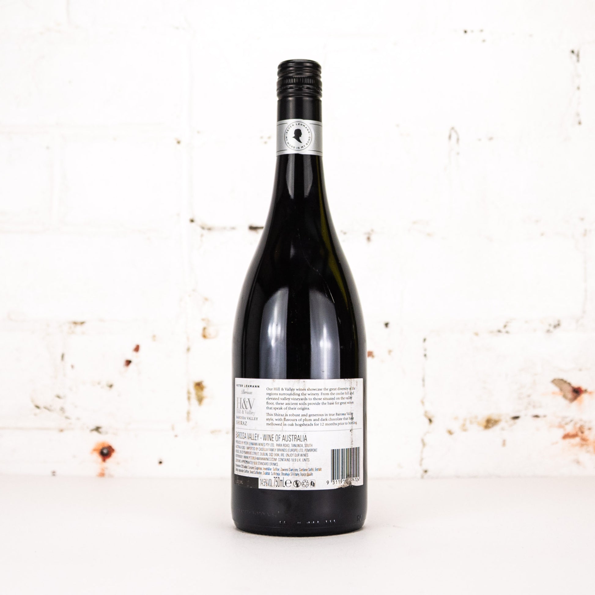Peter Lehmann - Hill & Valley Shiraz 750ml