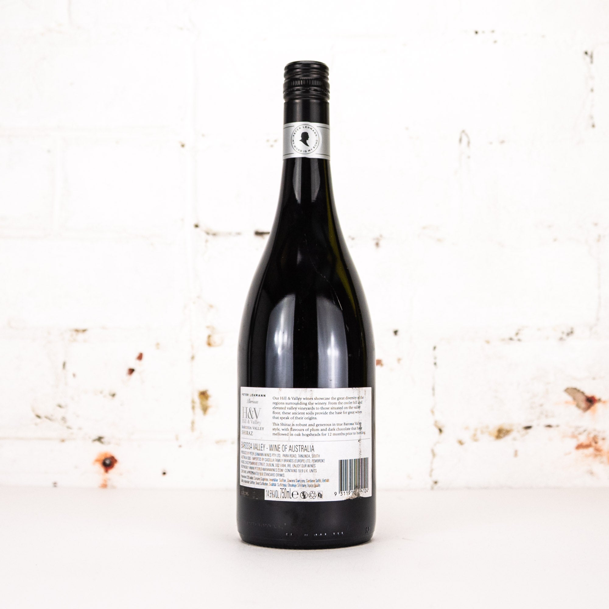 Peter Lehmann - Hill & Valley Shiraz 750ml