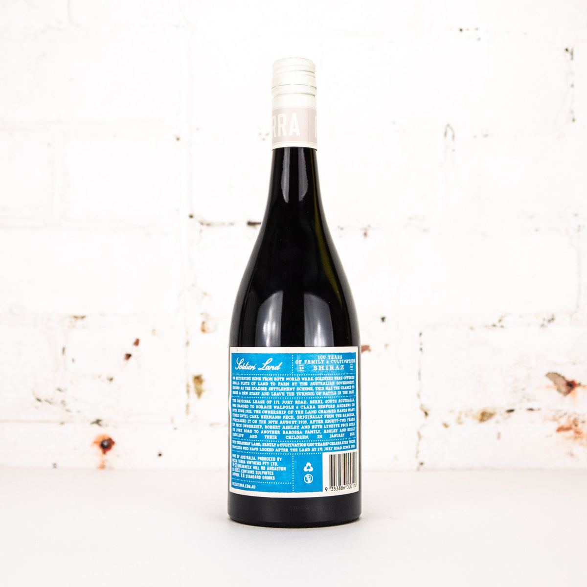 Ricca Terra - Soldiers' Land Shiraz 750ml