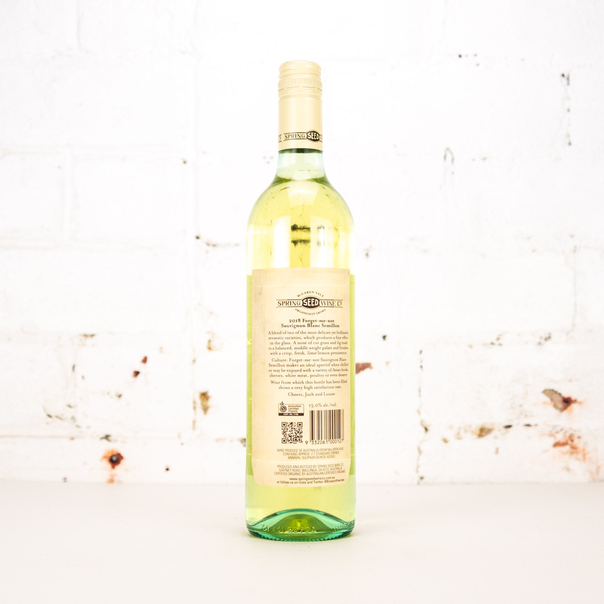 Spring Seed - Forget Me Not Sauvignon Blanc Semillon 750ml