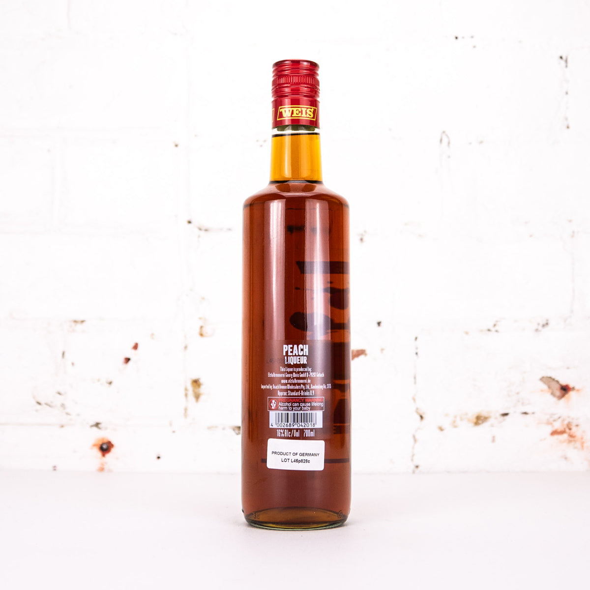 Weis - Peach Liqueur 700ml