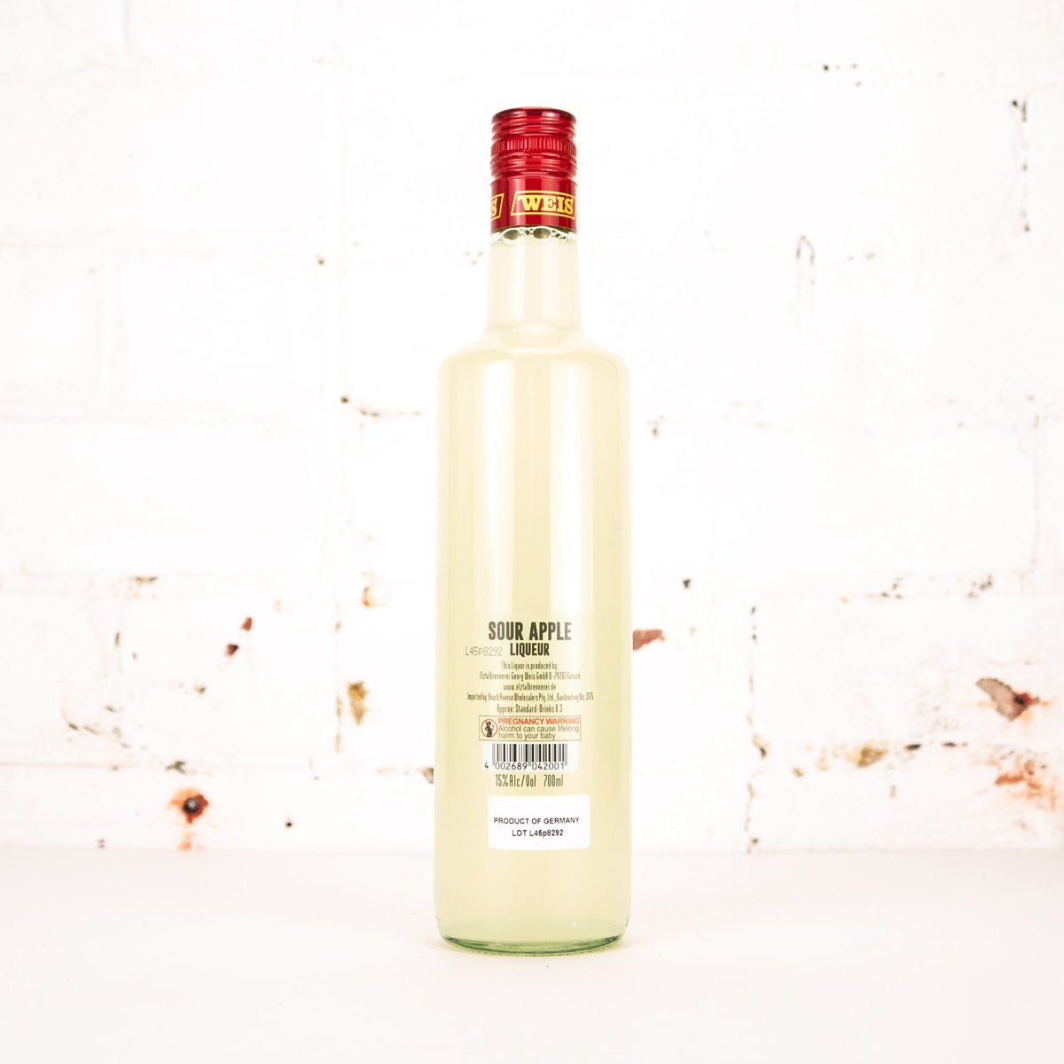 Weis - Sour Apple Liqueur 700ml