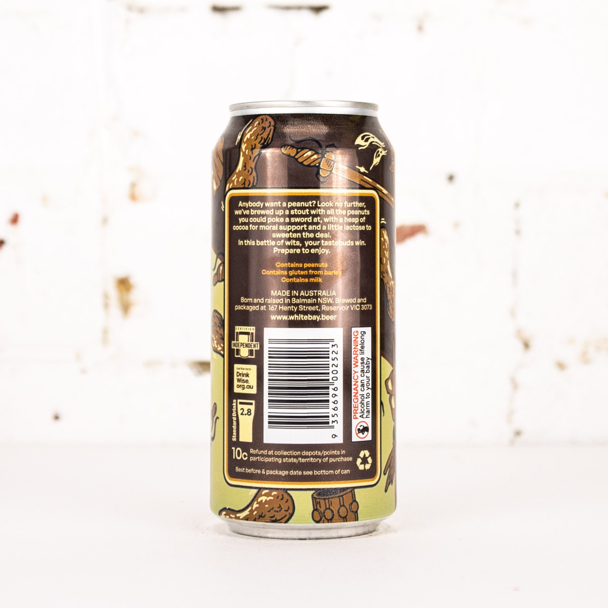 White Bay - Inconceivable! Peanut Butter Milk Chocolate Stout
