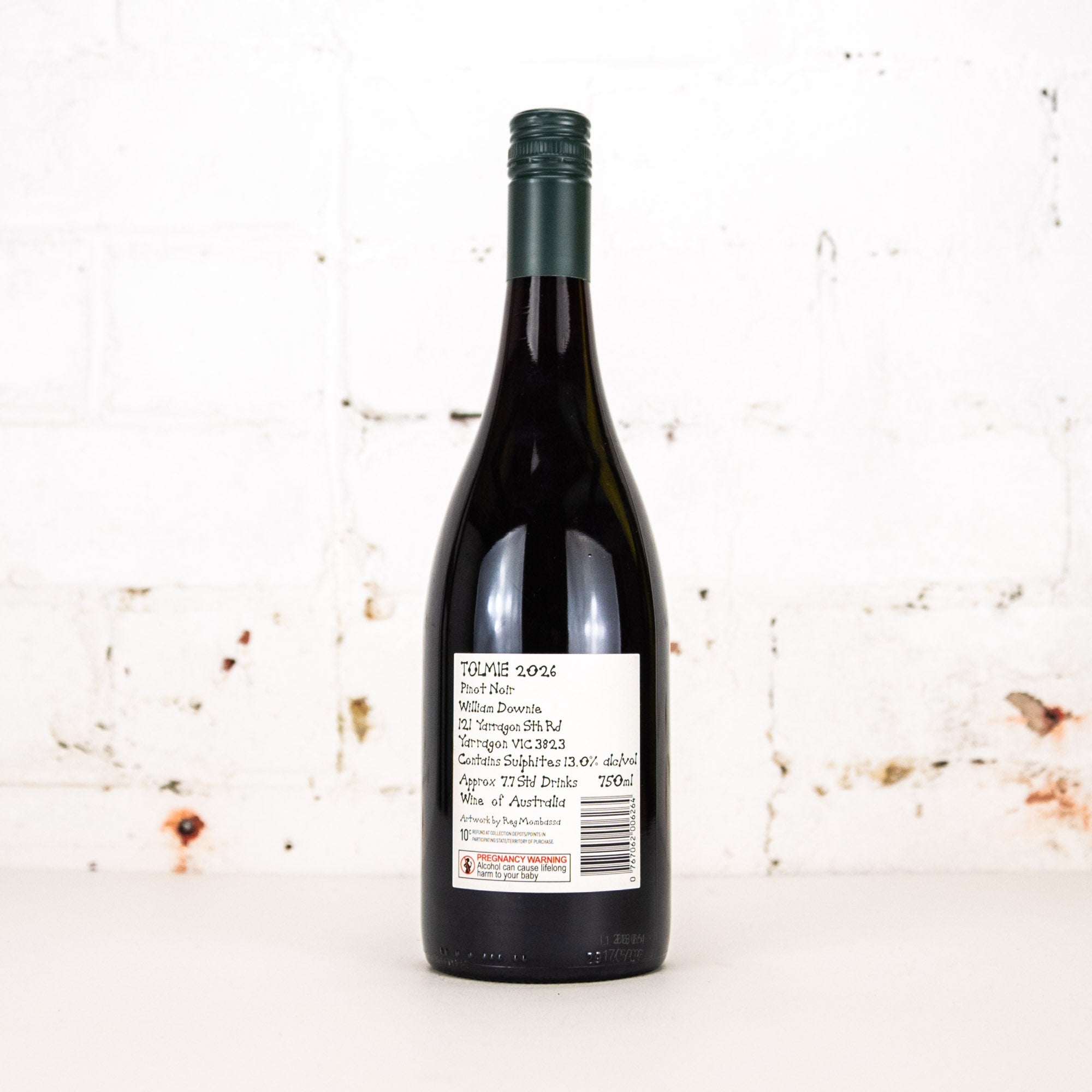 William Downie - Tolmie Pinot Noir 2026 750ml