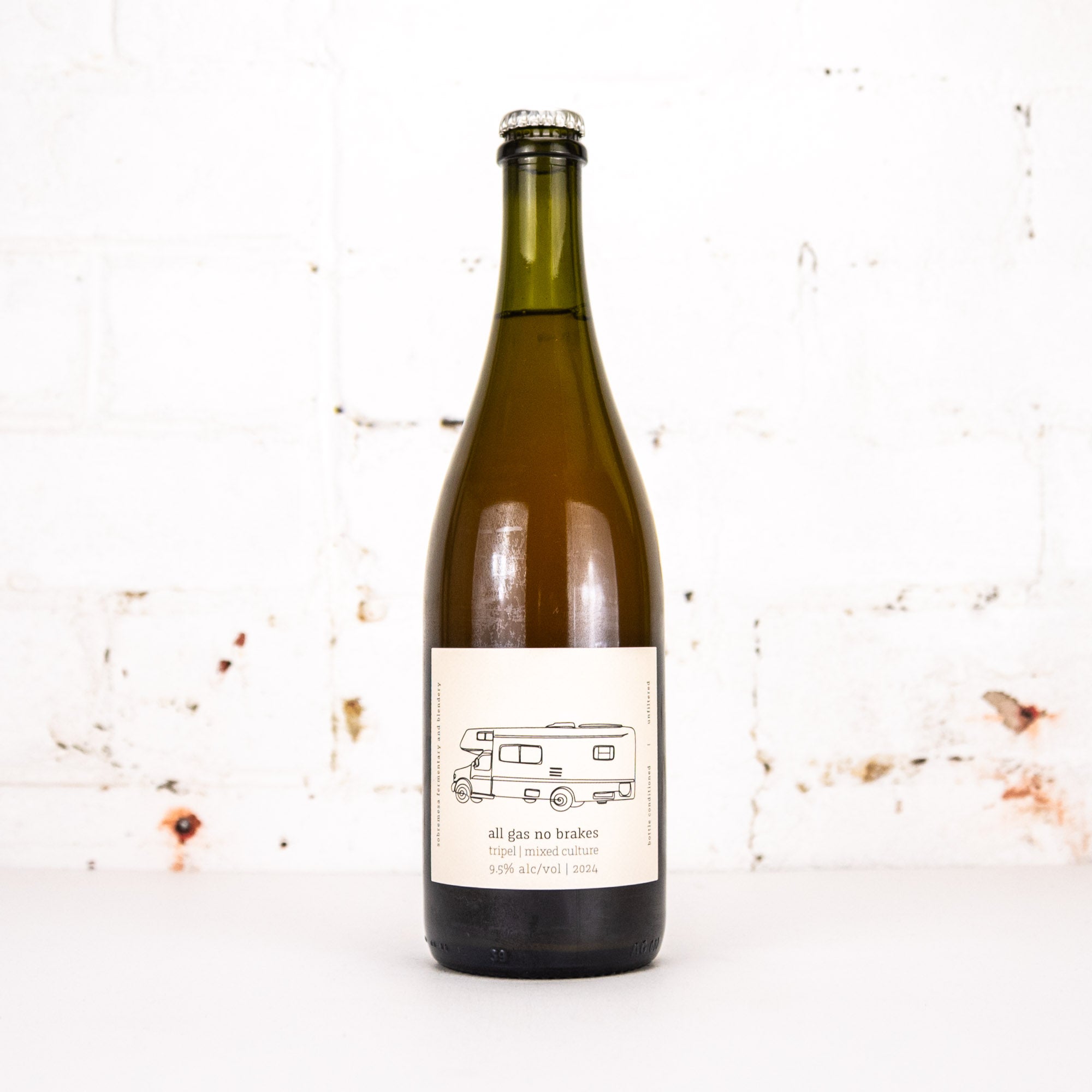 Sobremesa - All Gas No Brakes '24 Tripel Mixed Culture 750ml