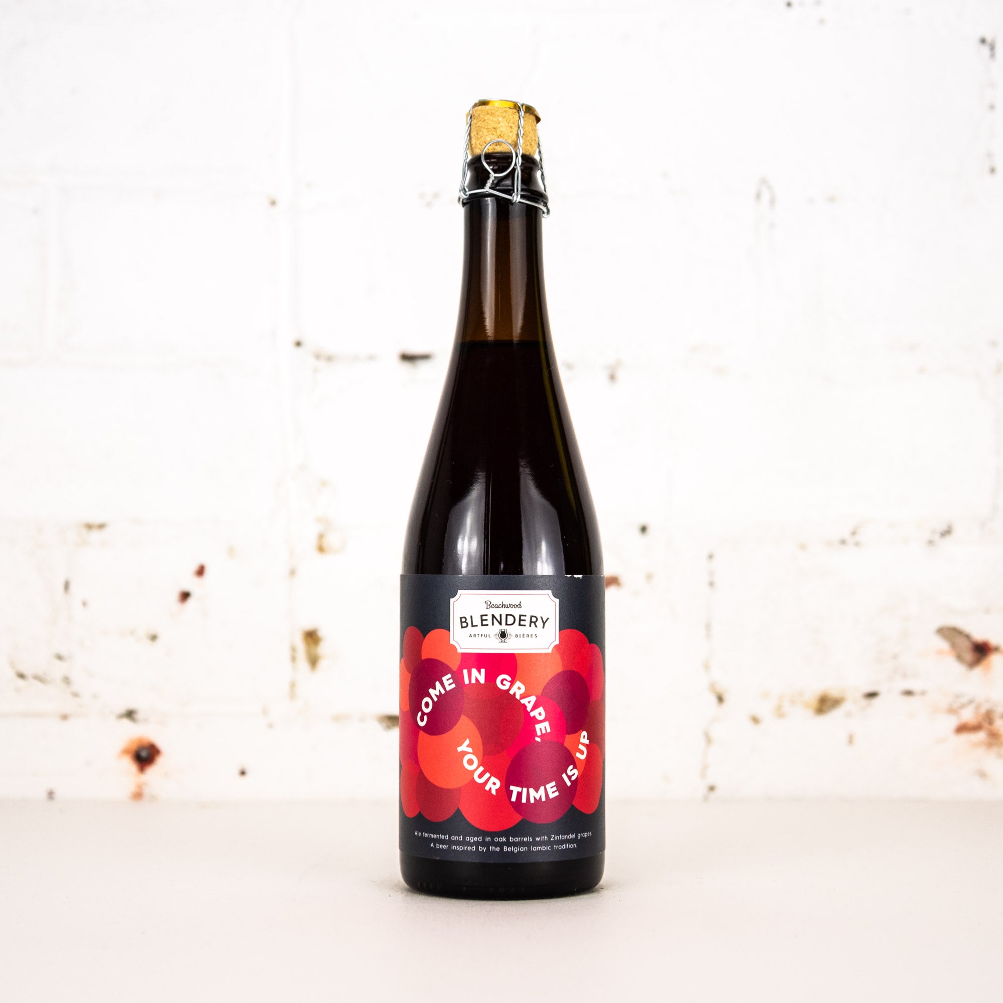 Beachwood Blendery - Come In Grape, Your Time Is Up: Zinfandel 500ml