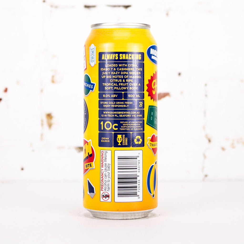 Banks - Always Snacking Hazy DIPA