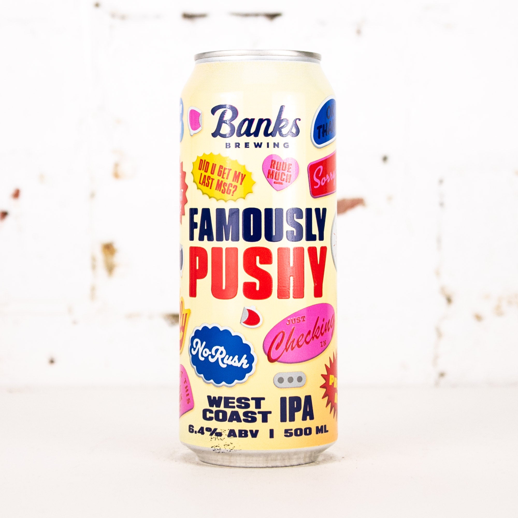 Banks - Famously Pushy West Coast IPA